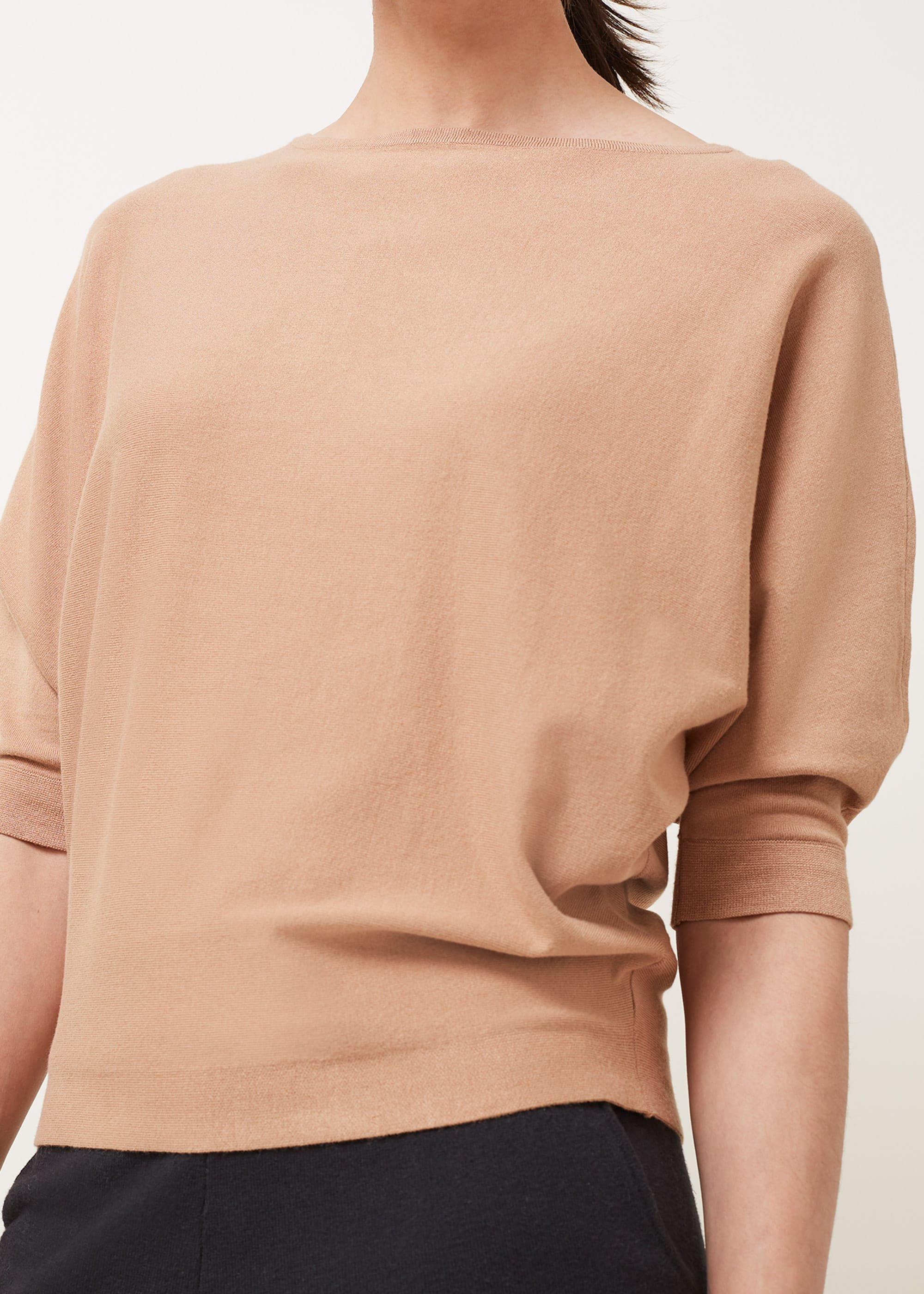 Cristine Fine Knit Batwing Jumper