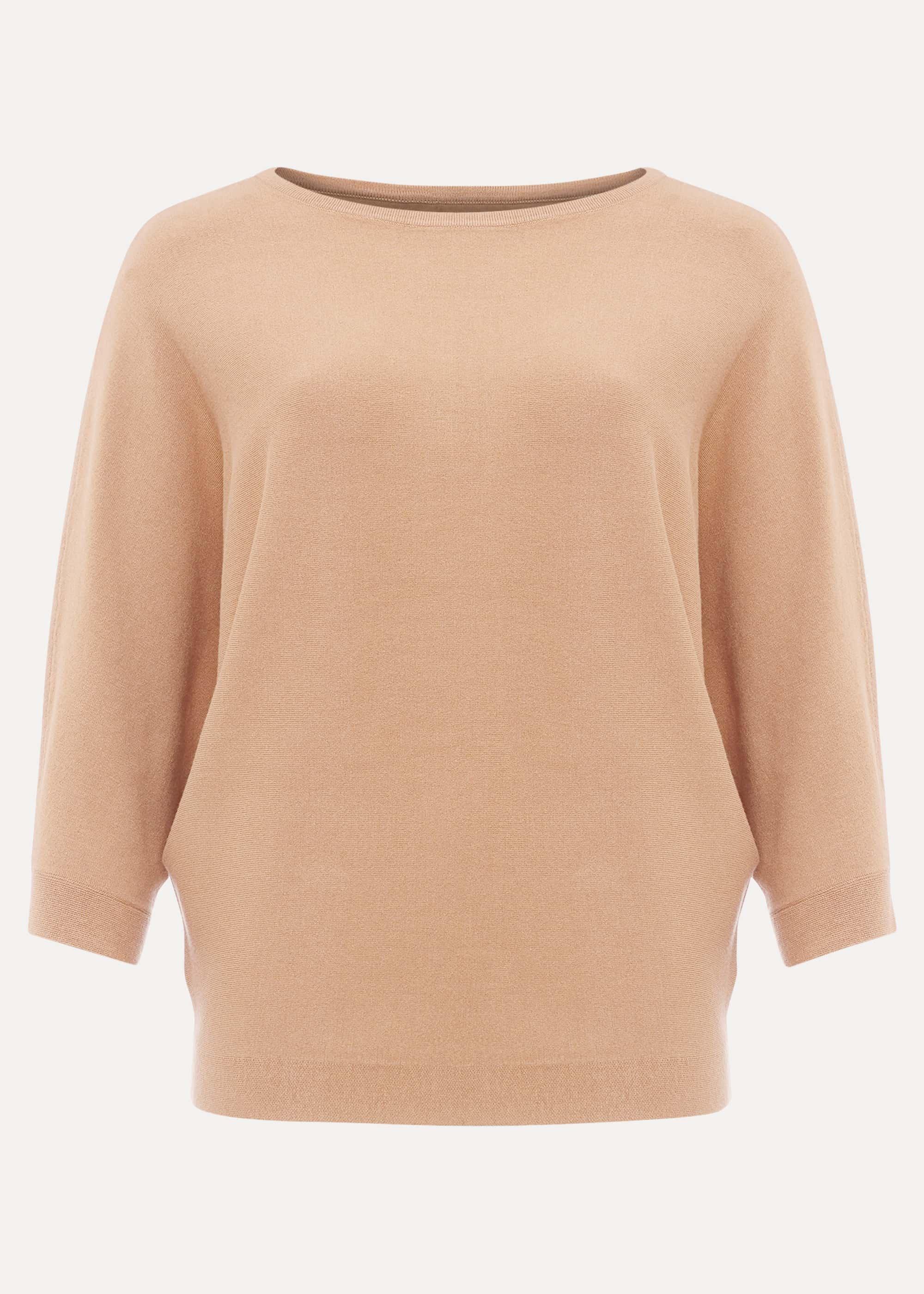 Cristine Fine Knit Batwing Jumper