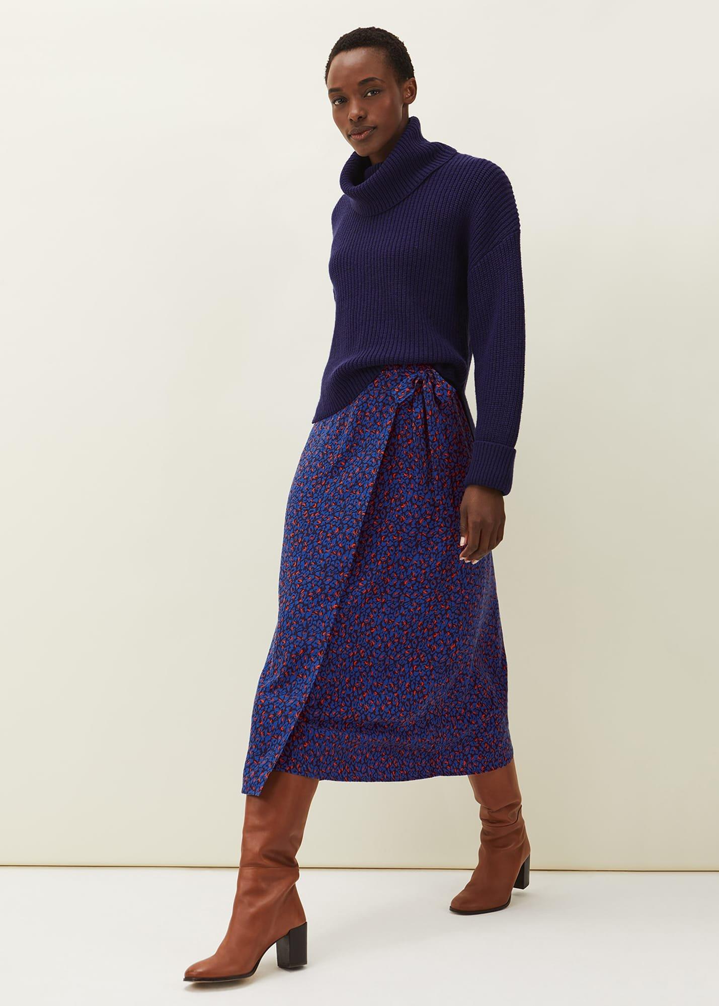Karine Chunky Roll Neck Jumper