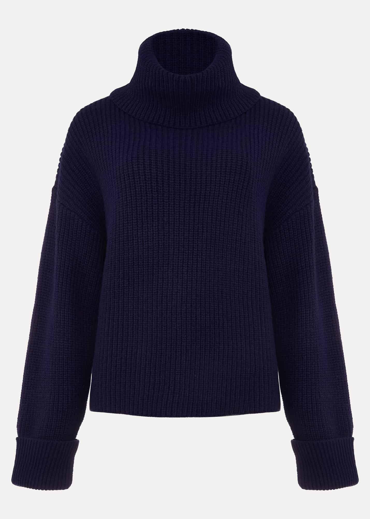 Karine Chunky Roll Neck Jumper
