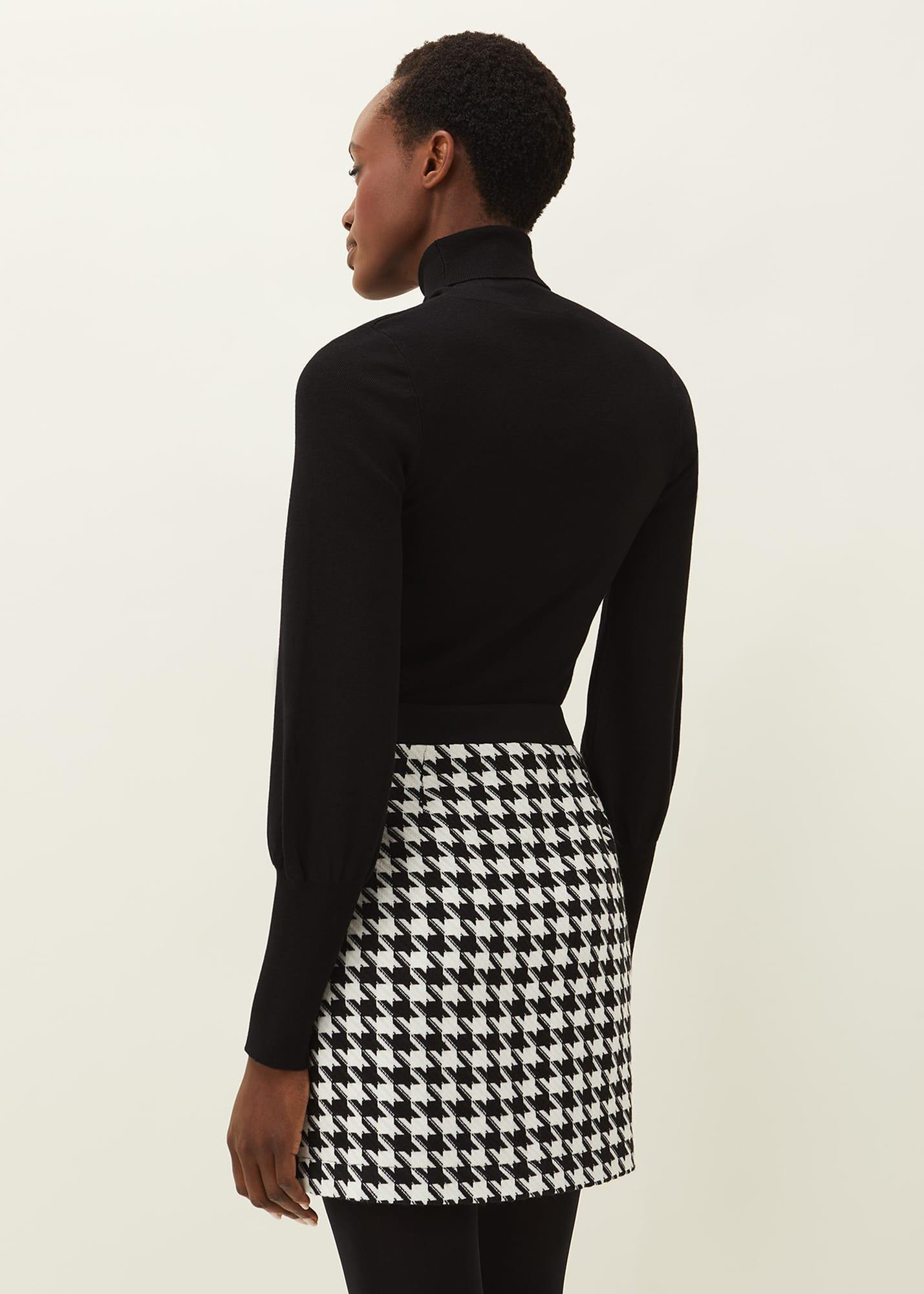 Gwyneth Balloon Sleeve Fine Knit Jumper