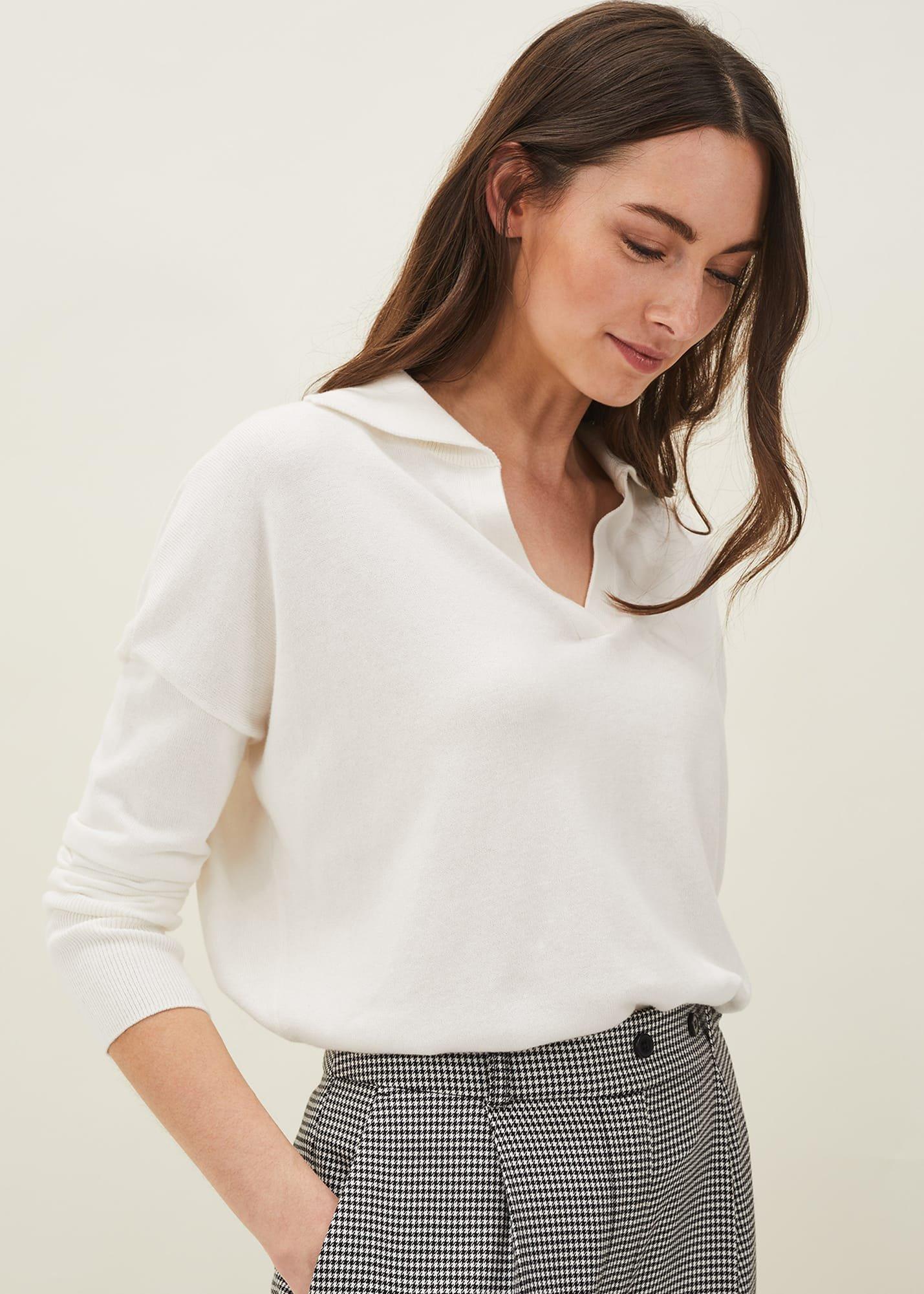 Eliena Polo Collar Knit Jumper