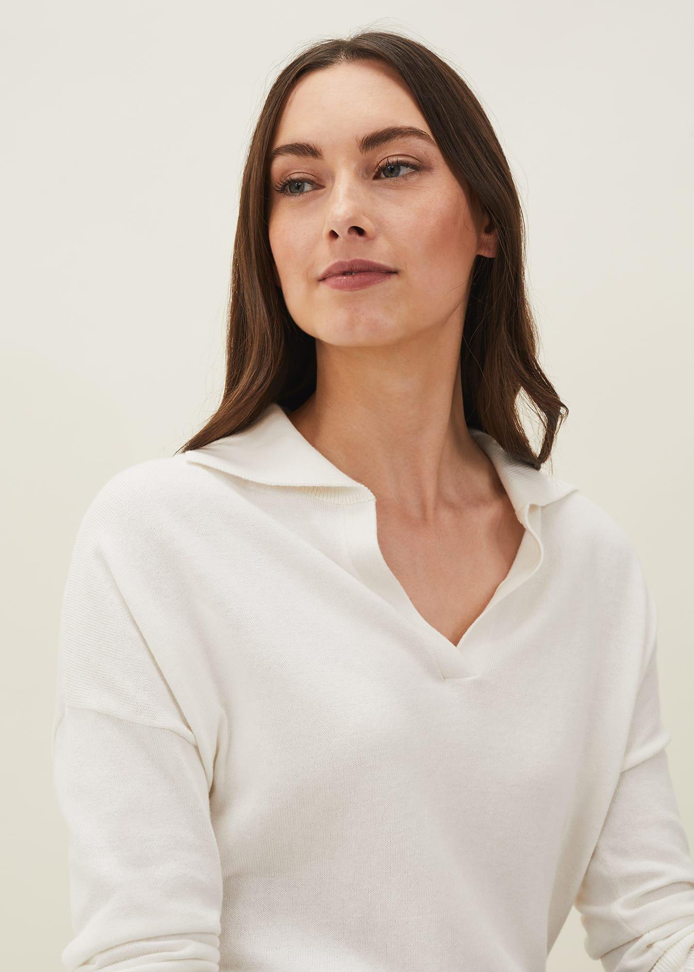 Eliena Polo Collar Knit Jumper