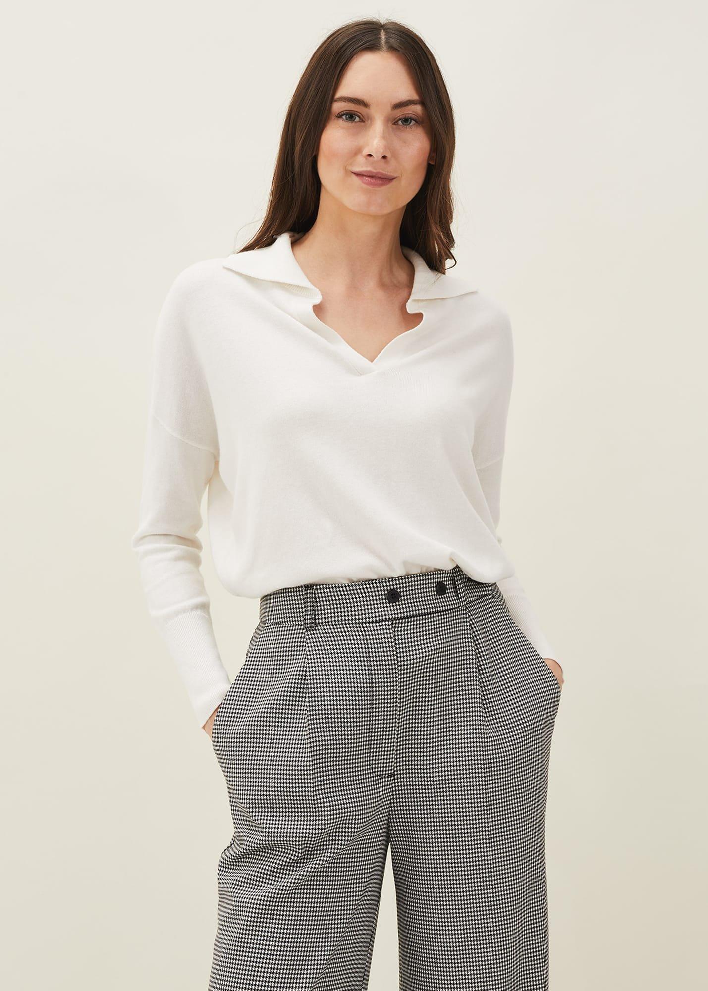 Eliena Polo Collar Knit Jumper