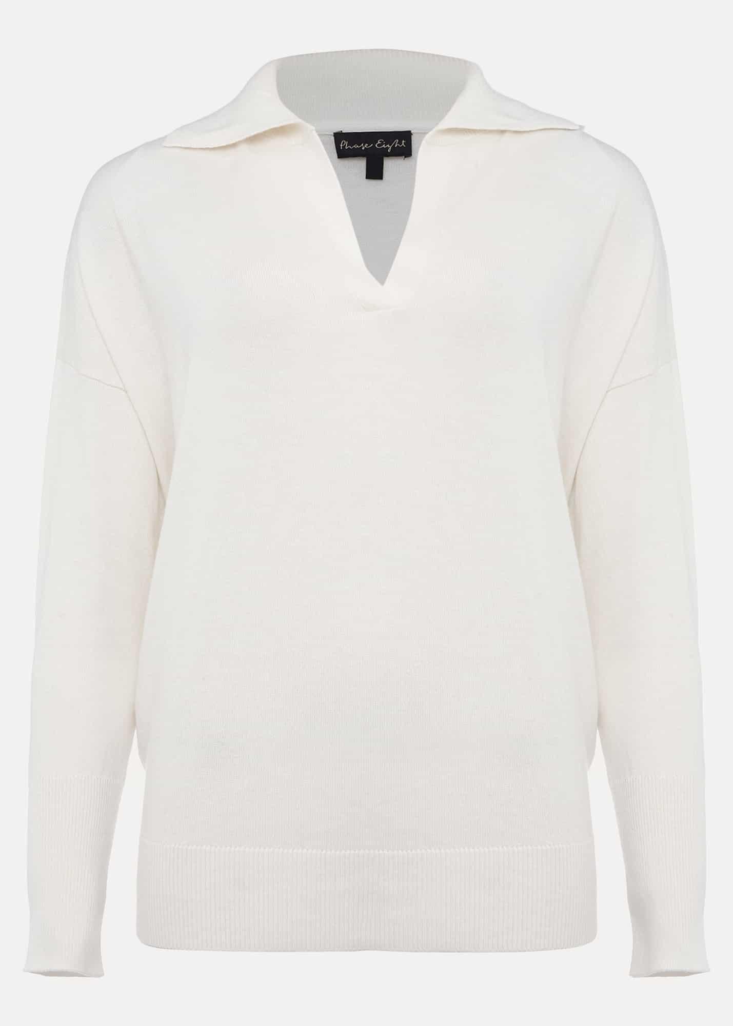 Eliena Polo Collar Knit Jumper
