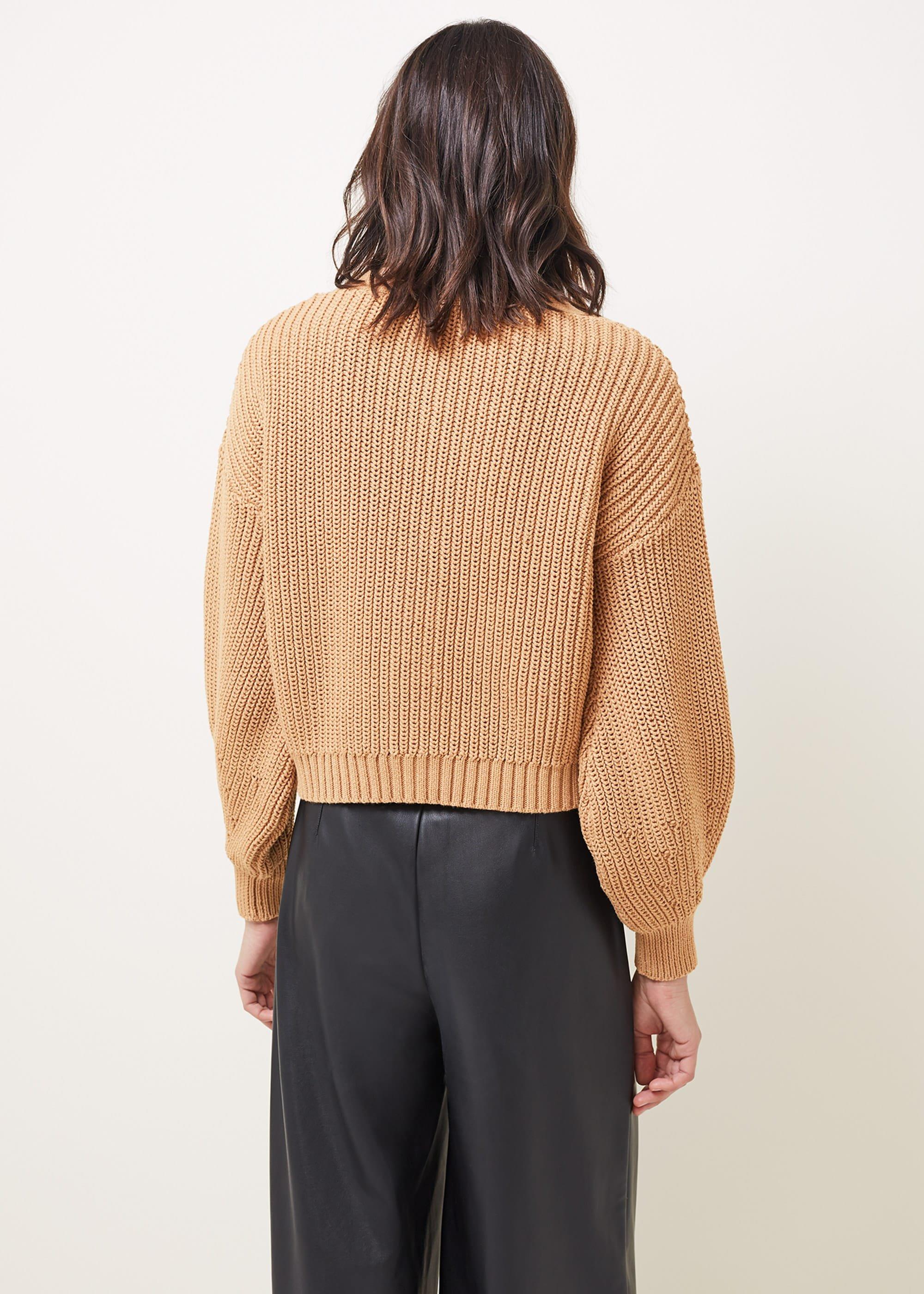 Vika Short Chunky Knit Cardigan