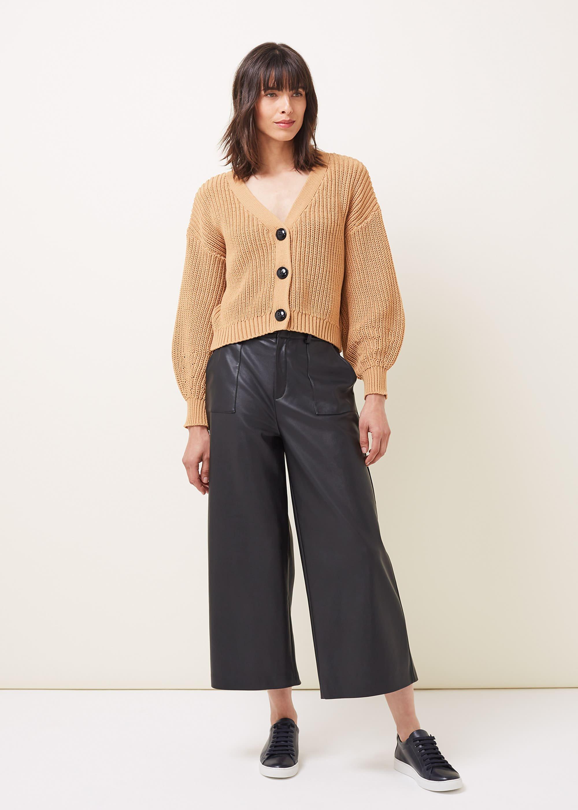 Vika Short Chunky Knit Cardigan