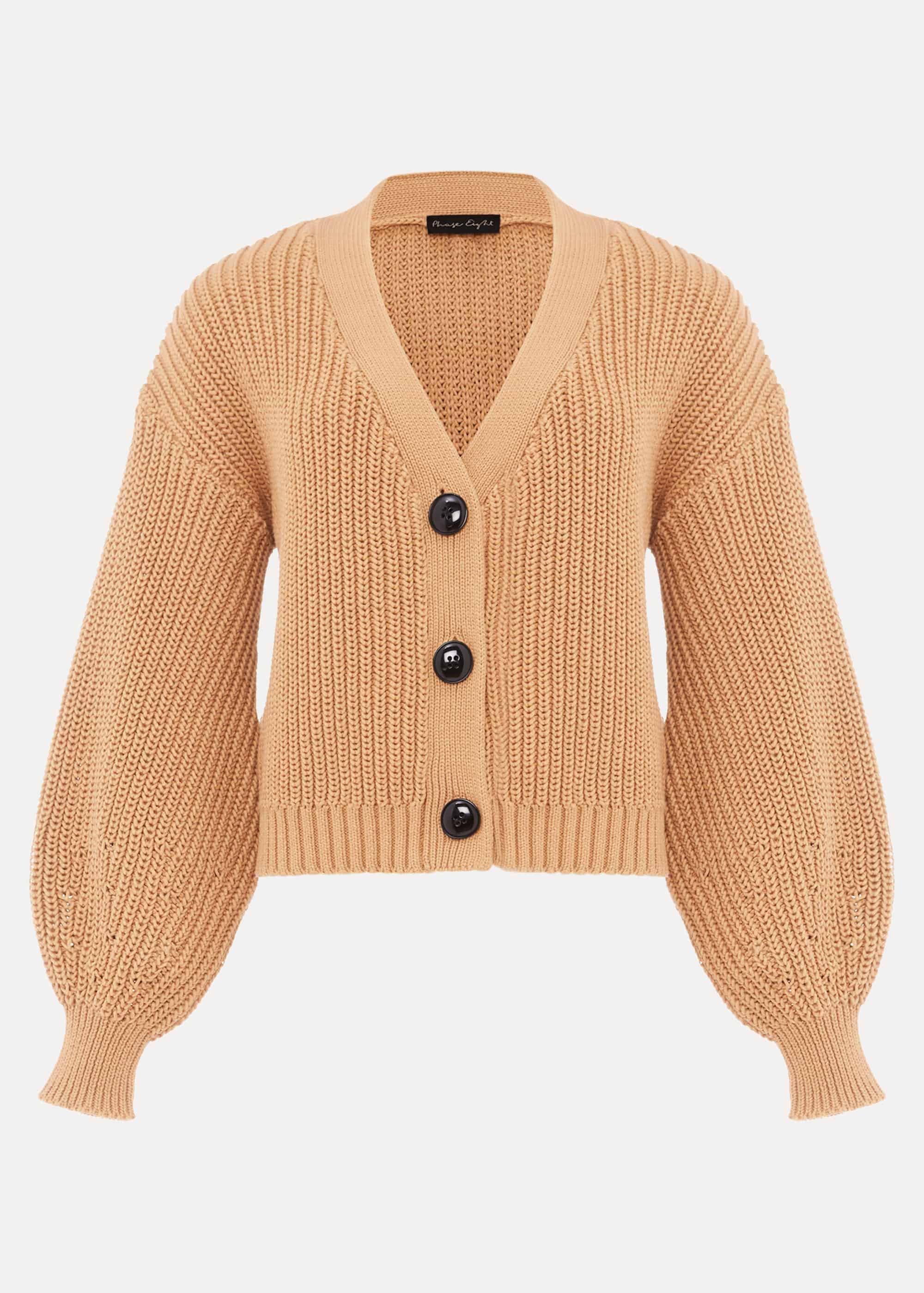 Vika Short Chunky Knit Cardigan