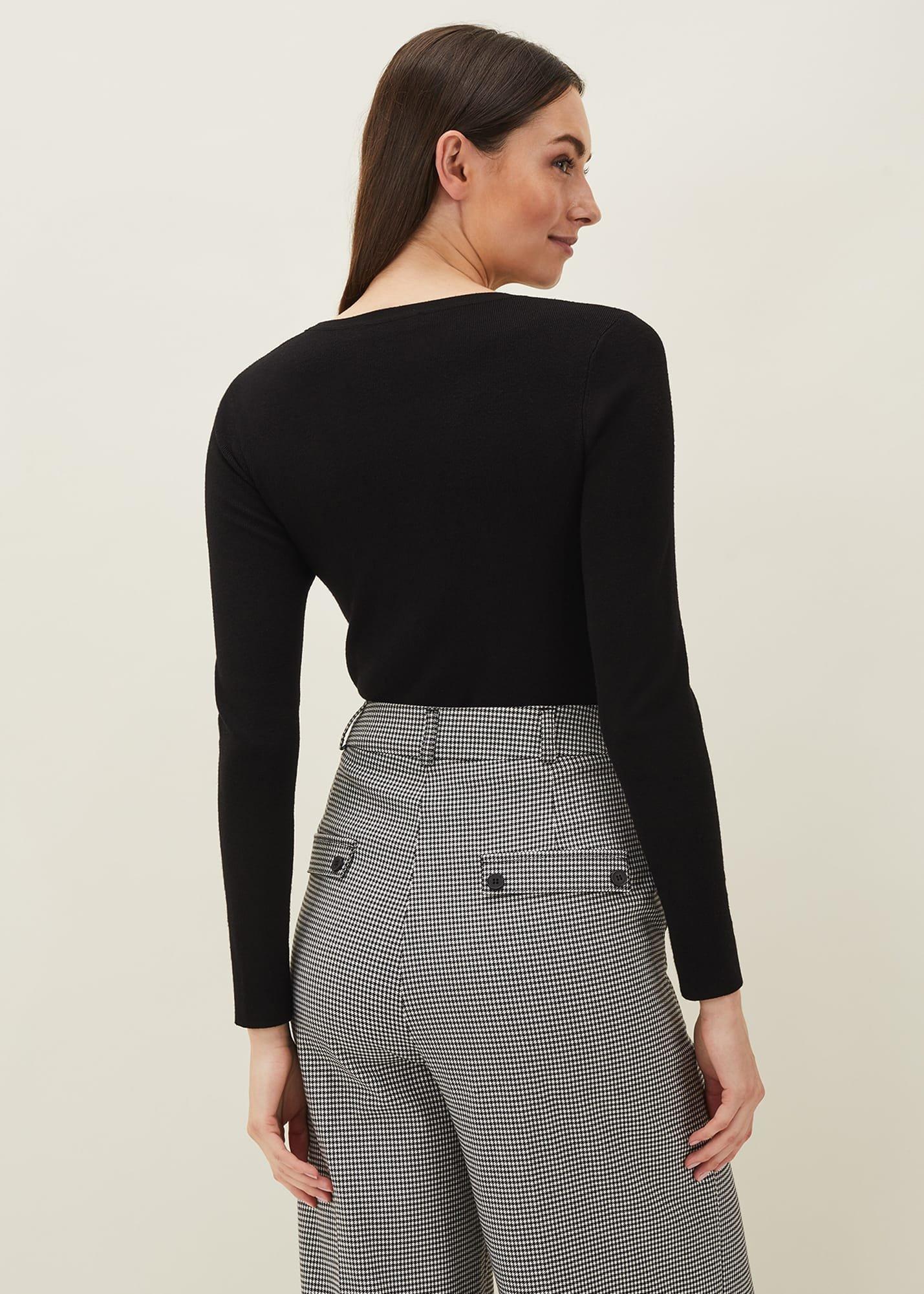 Molla Crew Neck Fine Knit Jumper