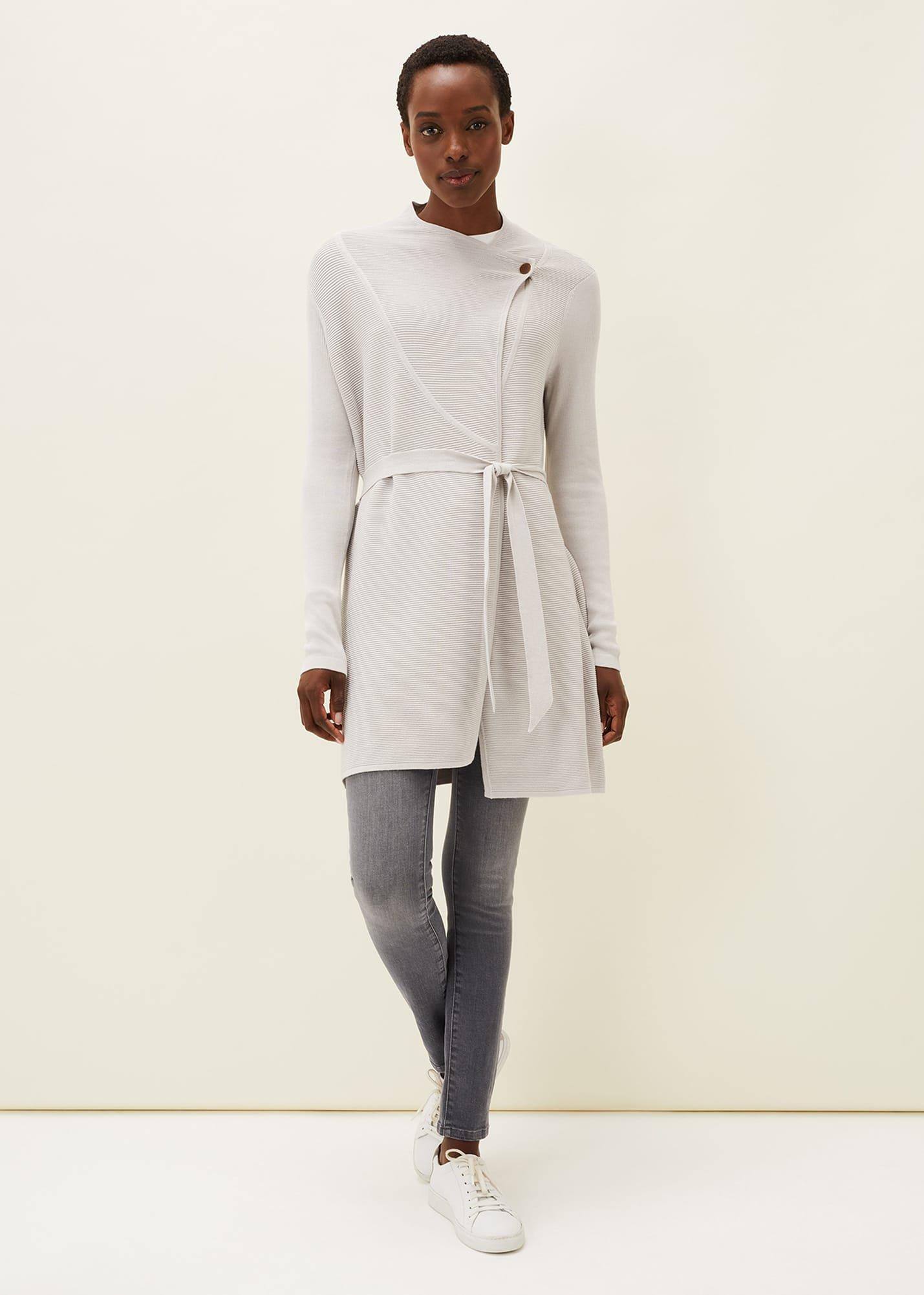 Sophin Knitted Wrap Cardigan | Phase Eight ROW |