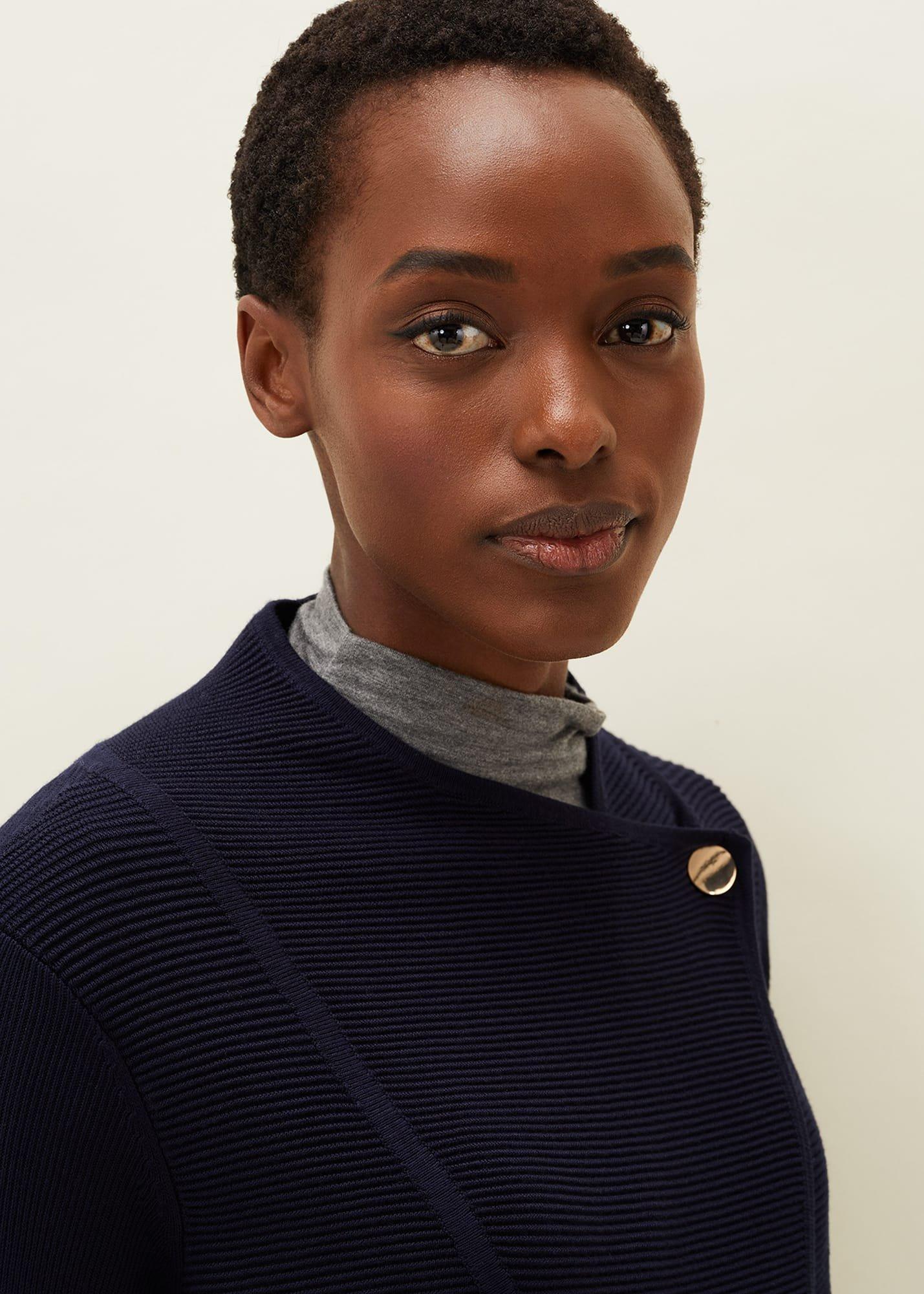 Sophin Knitted Wrap Cardigan