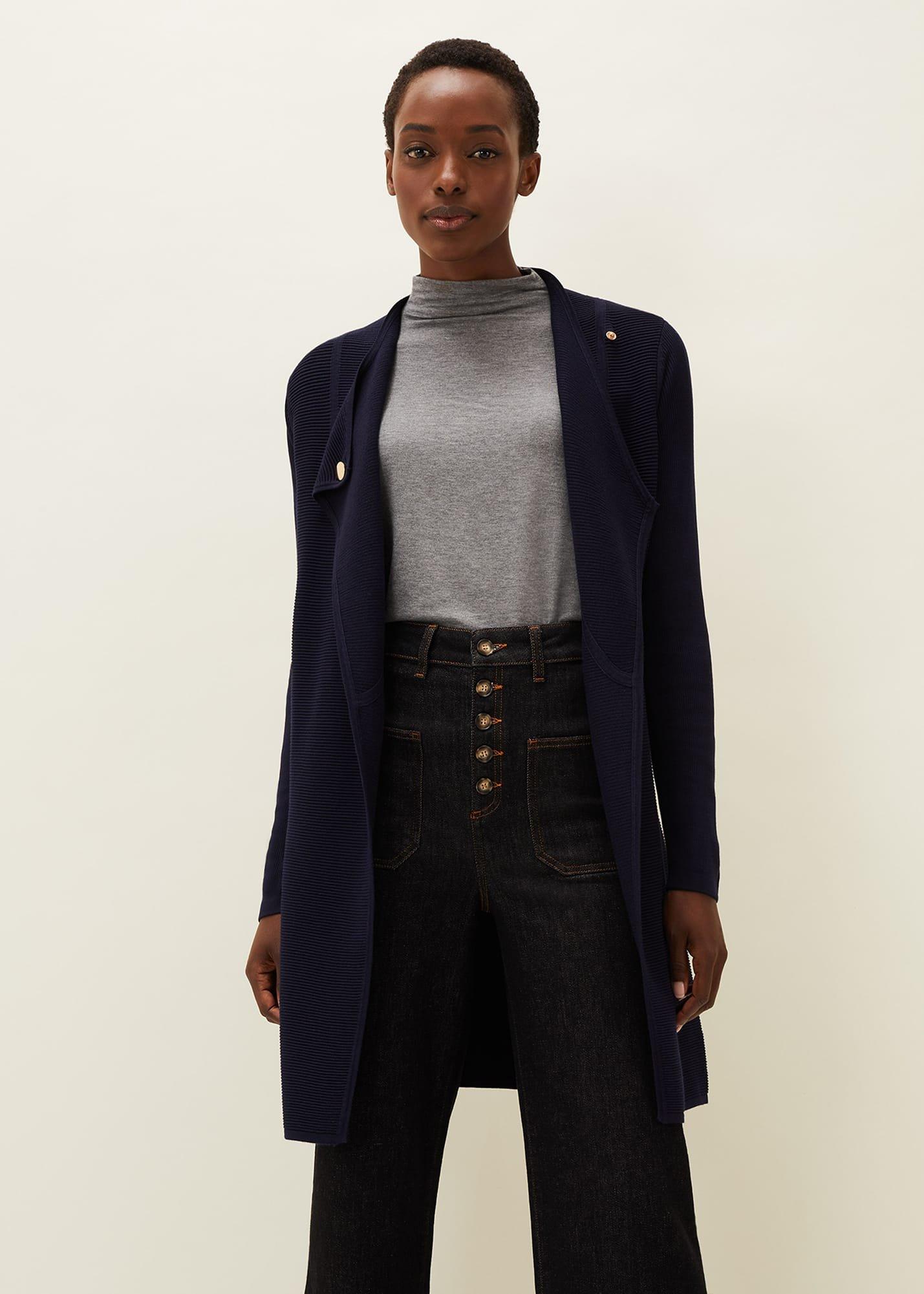 Sophin Knitted Wrap Cardigan