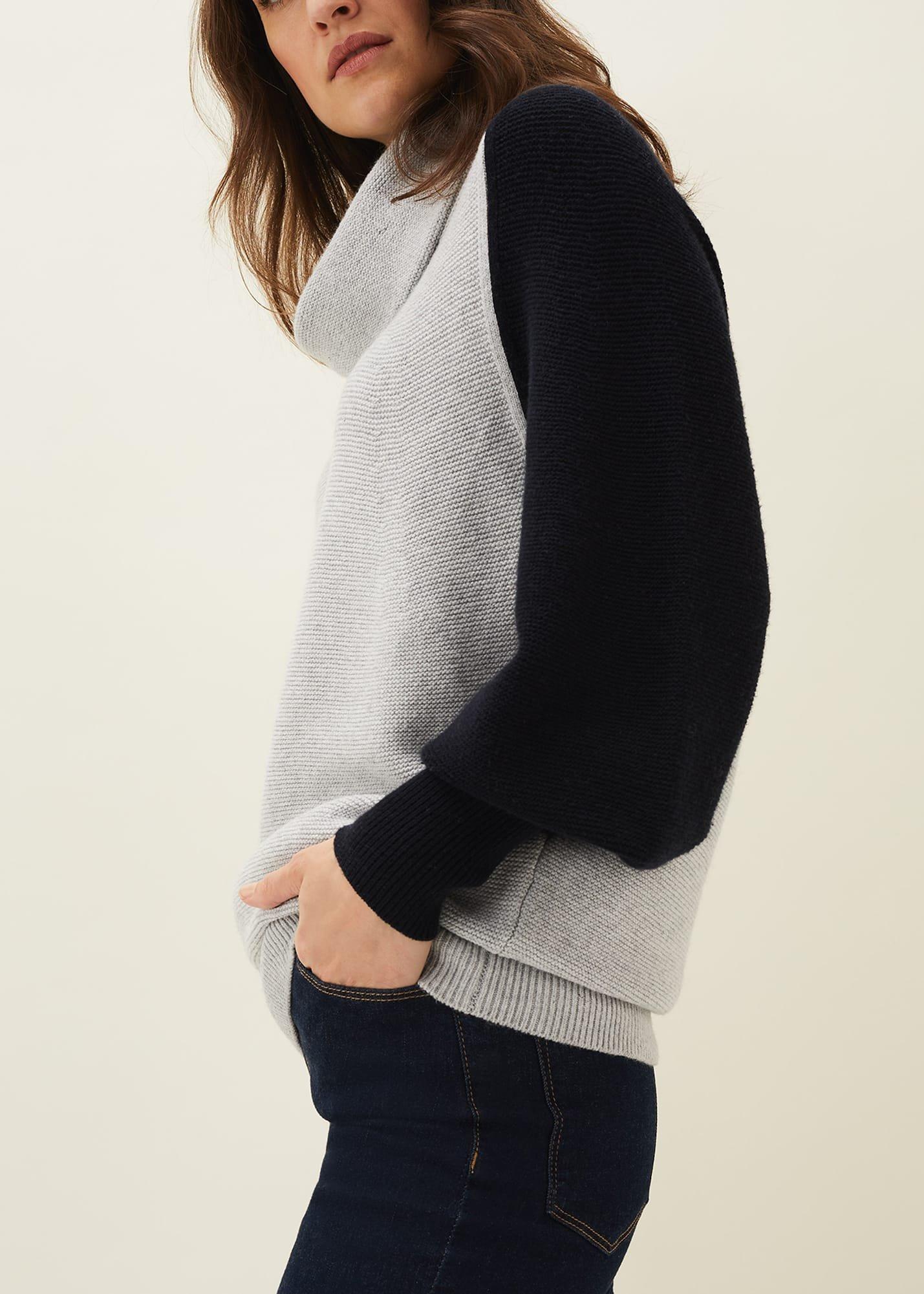 Audra Colourblock Knit Jumper