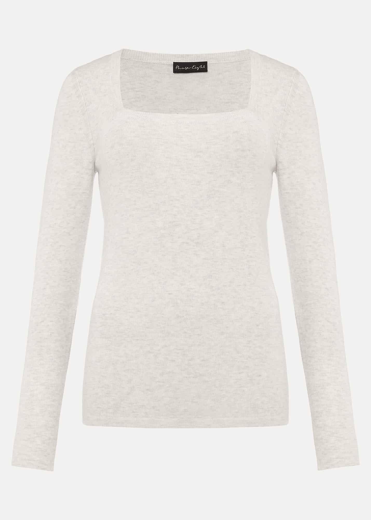 Molla Square Neck Knit Jumper