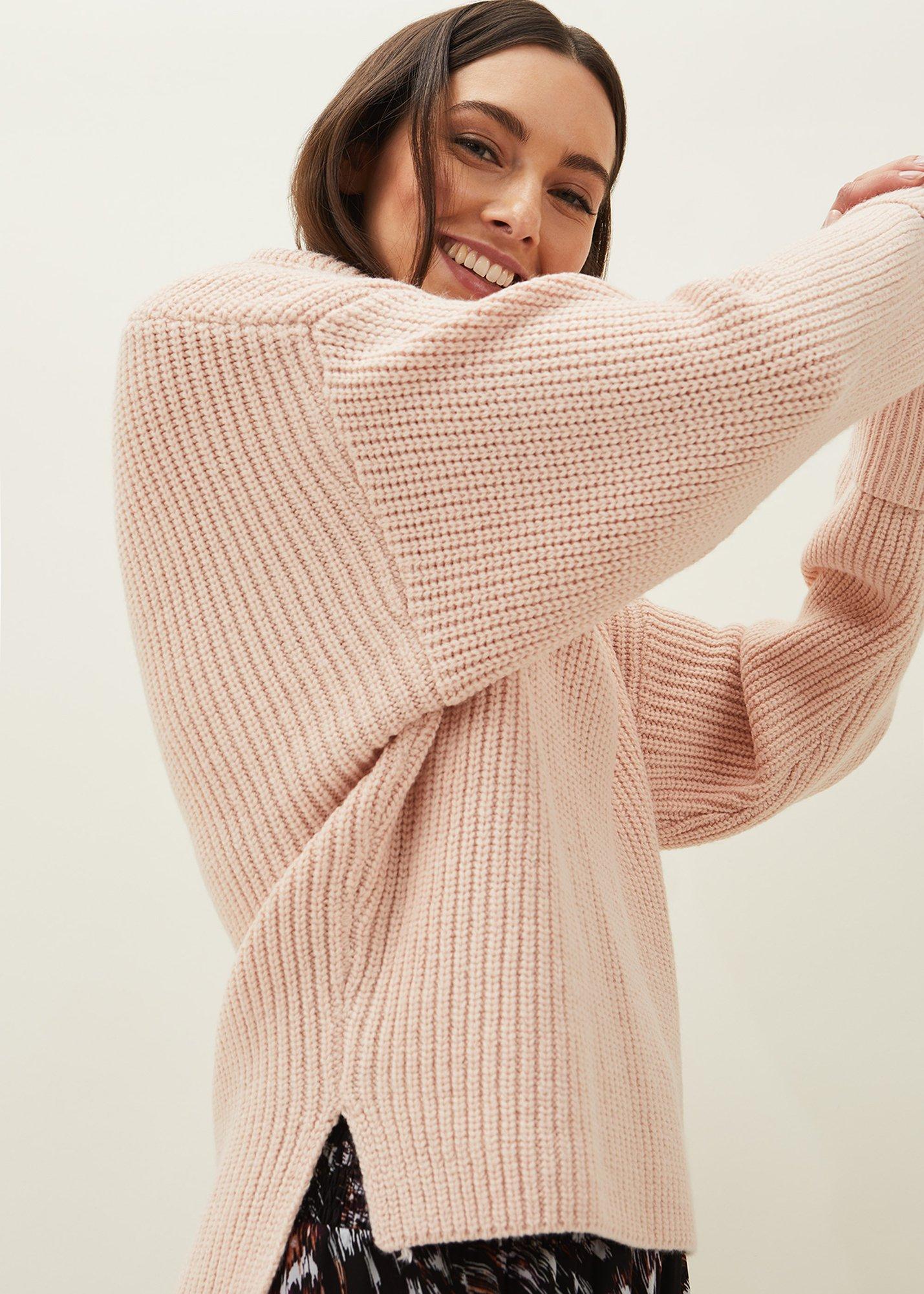 Karine Chunky Roll Neck Jumper