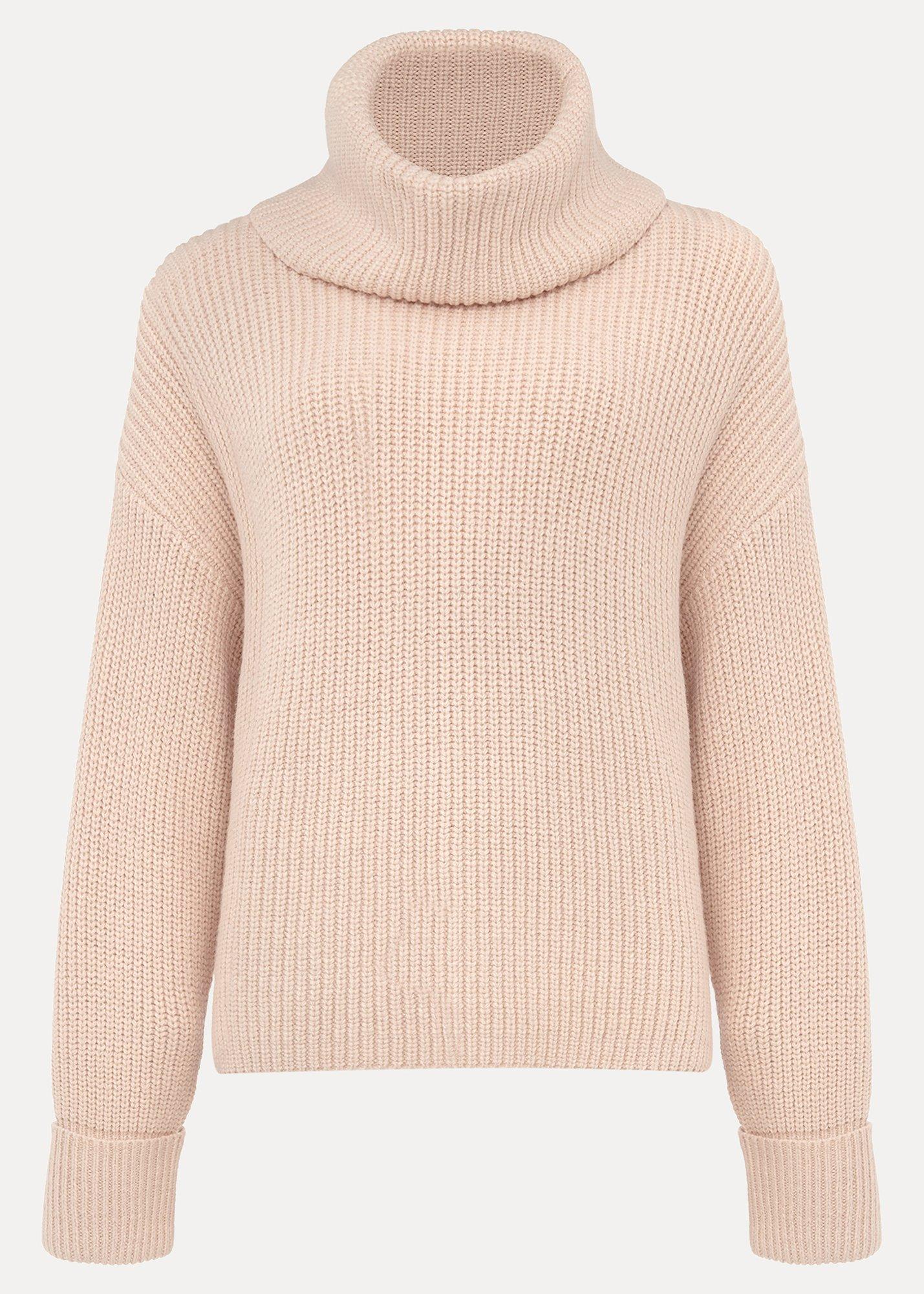 Karine Chunky Roll Neck Jumper