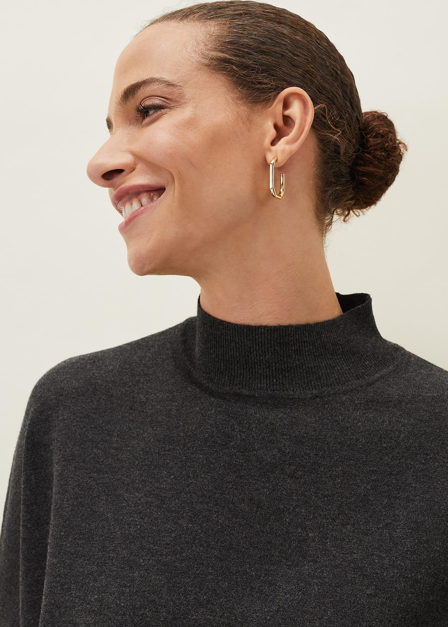 Skylar Roll Neck Zip Hem Jumper