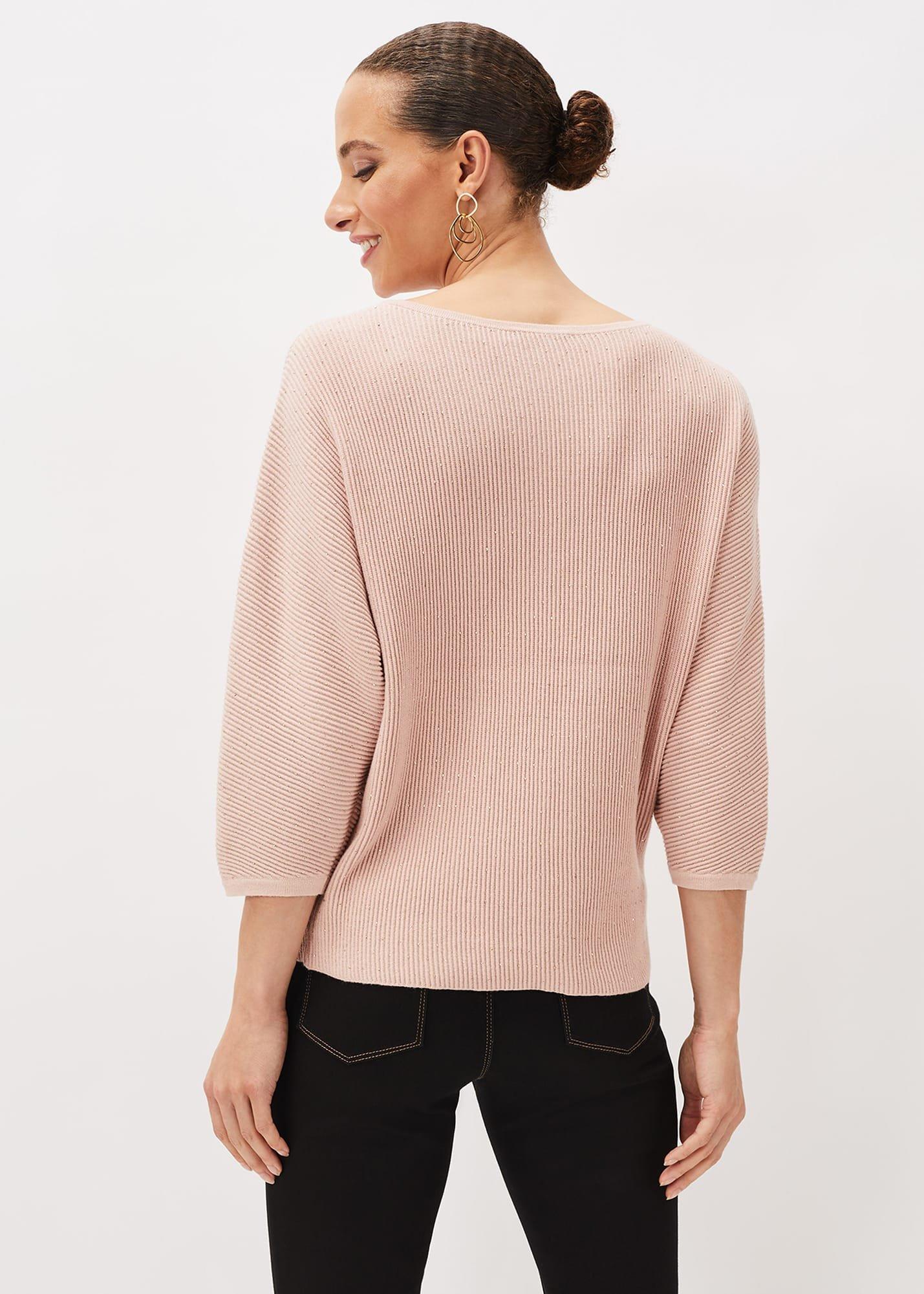 Bry Ribbed Sparkle Knit Jumper