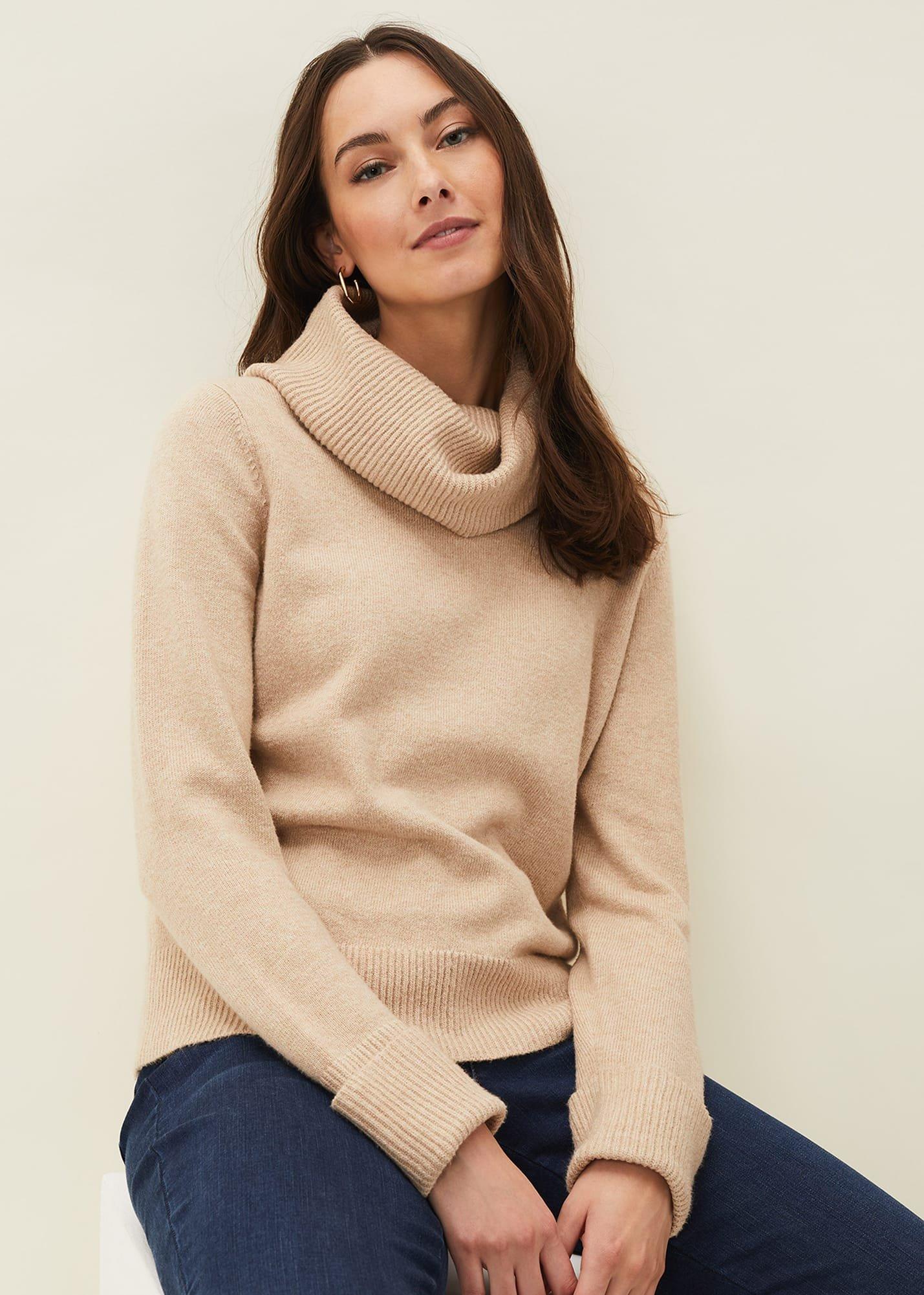Odelia Cowl Neck Jumper
