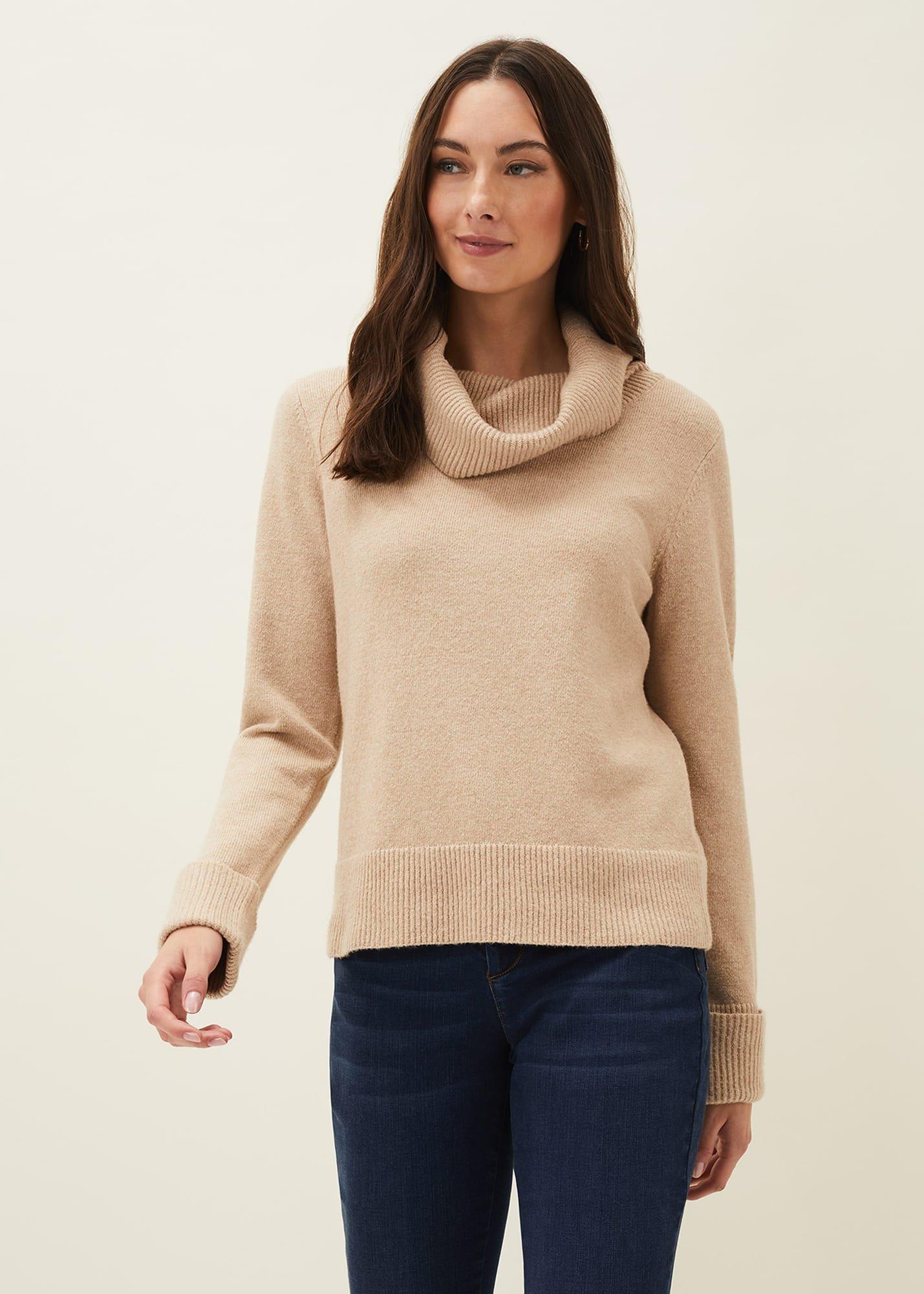 Odelia Cowl Neck Jumper