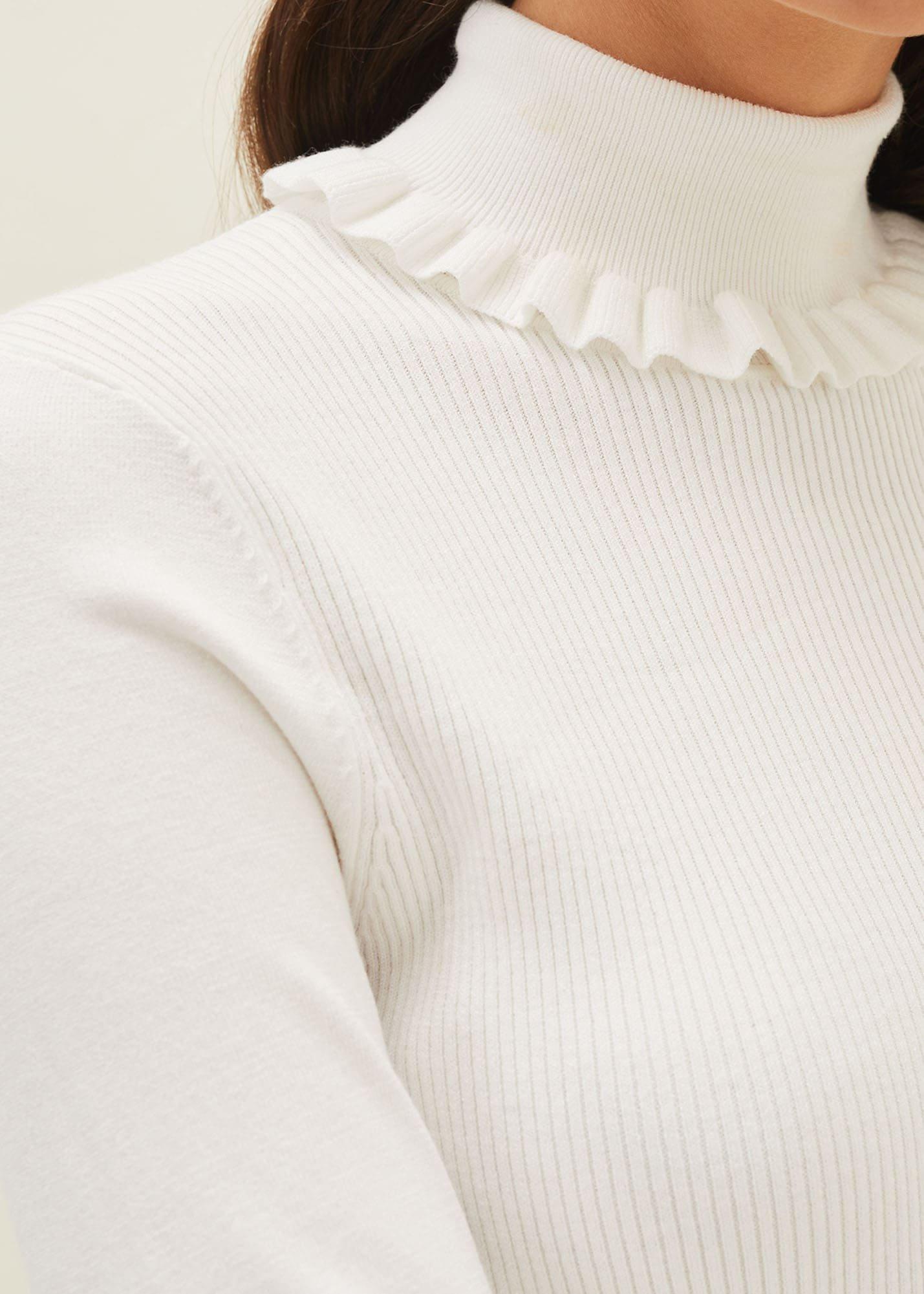 Emila Frill Detail Fine Knit Jumper