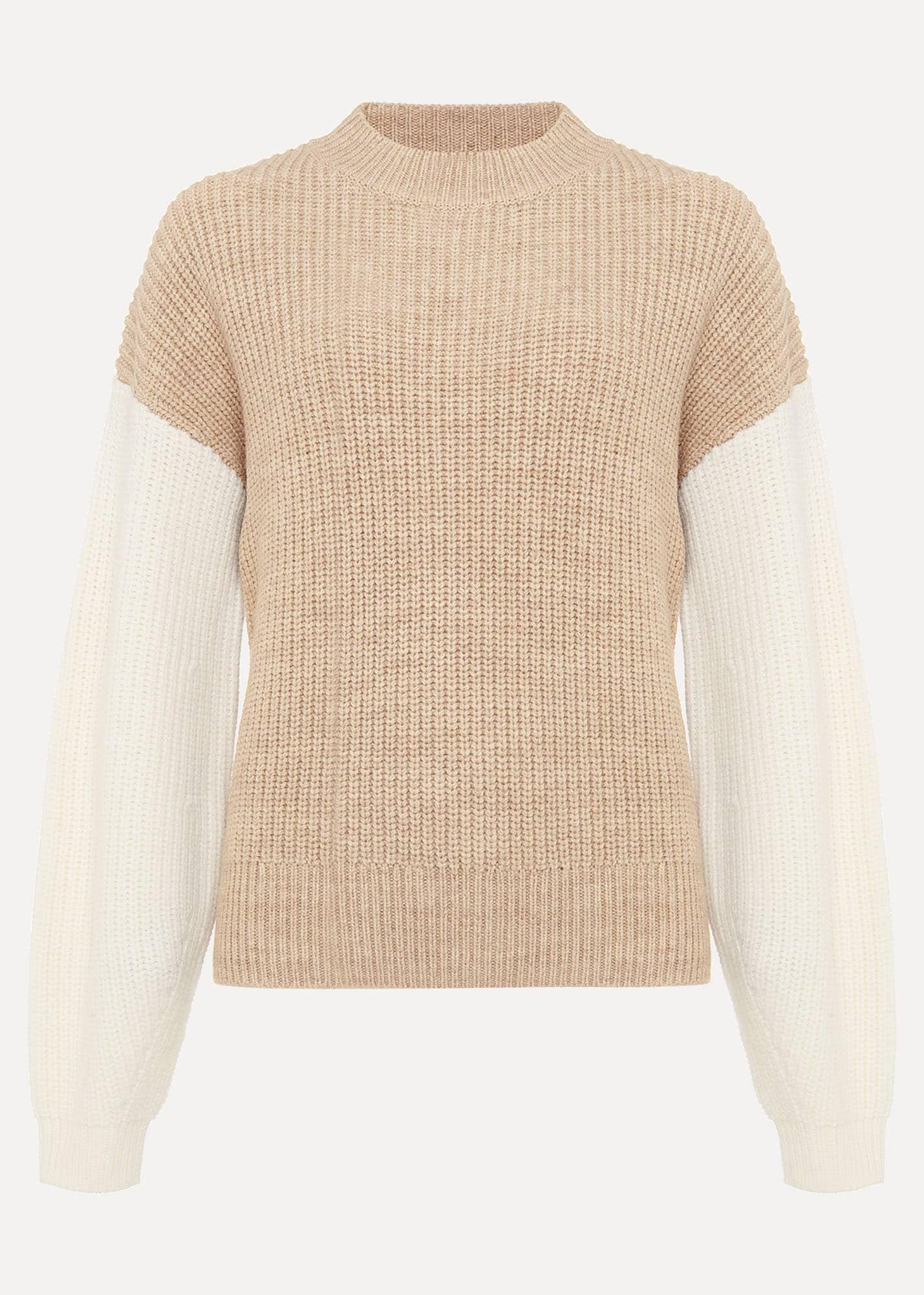 Adora Colourblock Chunky Jumper