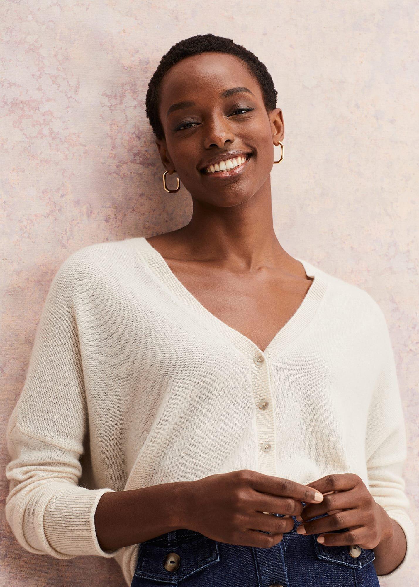 Arabella Cashmere Cardigan