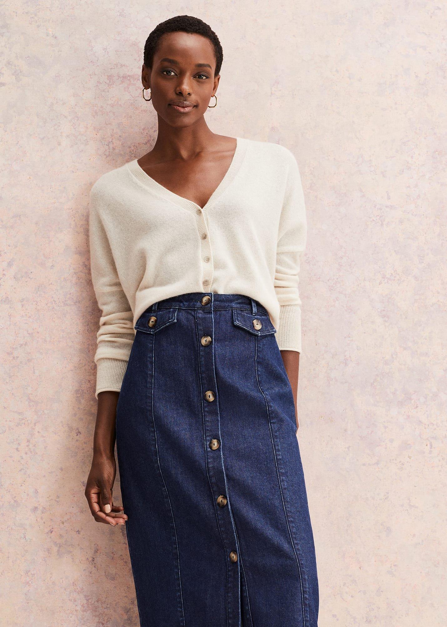 Arabella Cashmere Cardigan