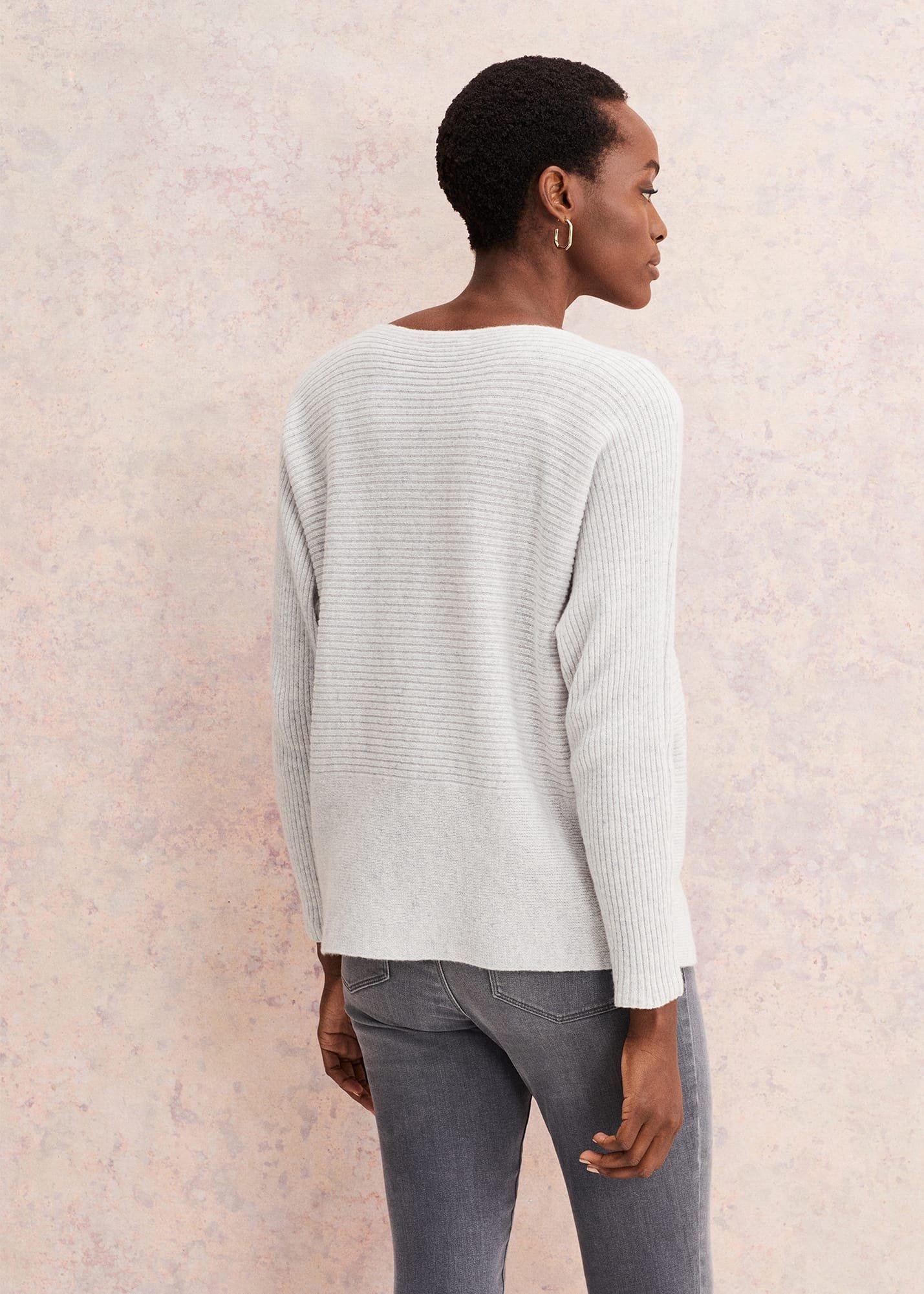 Isabella Ripple Wool Cashmere Jumper