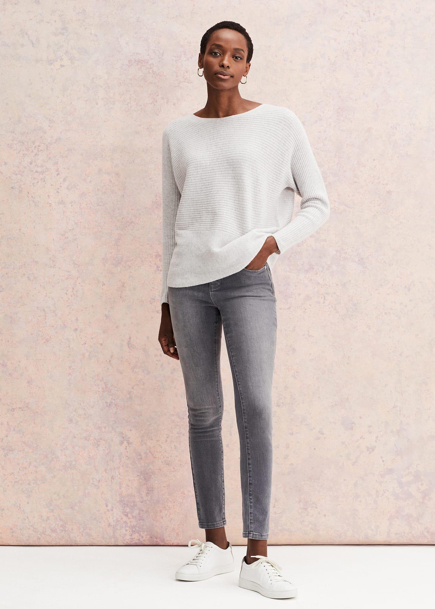 Isabella Ripple Wool Cashmere Jumper