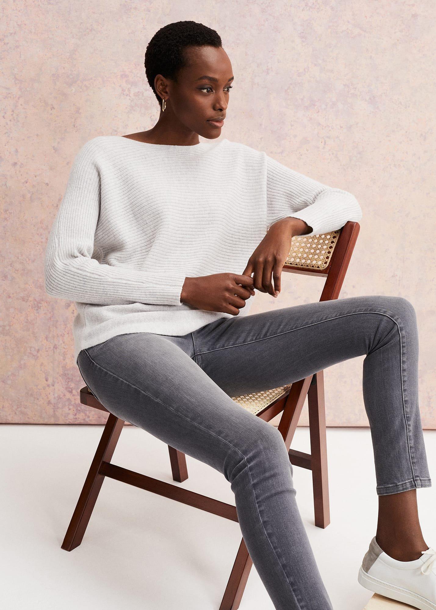 Isabella Ripple Wool Cashmere Jumper