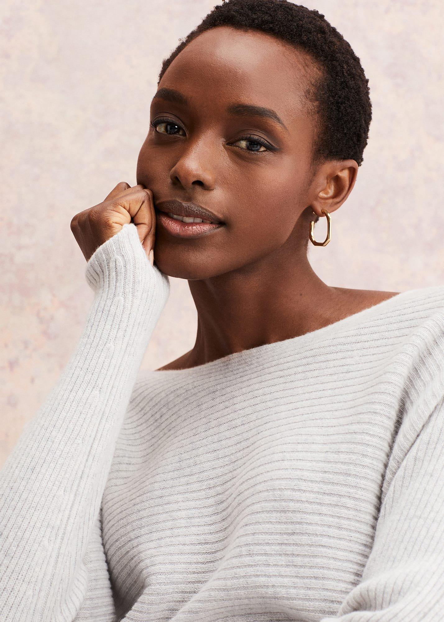 Isabella Ripple Wool Cashmere Jumper
