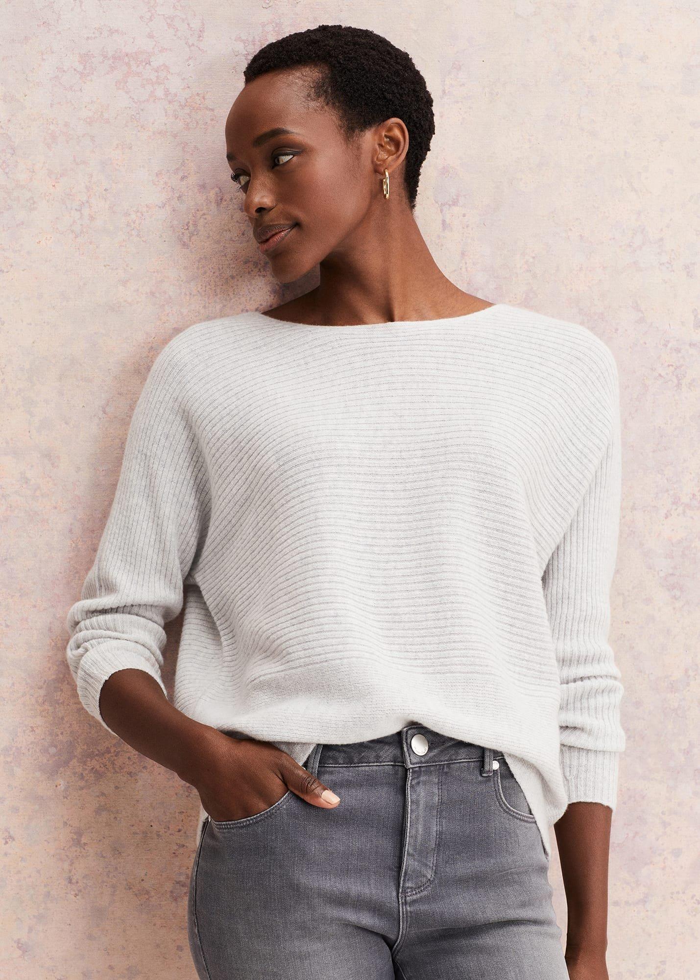 Isabella Ripple Wool Cashmere Jumper