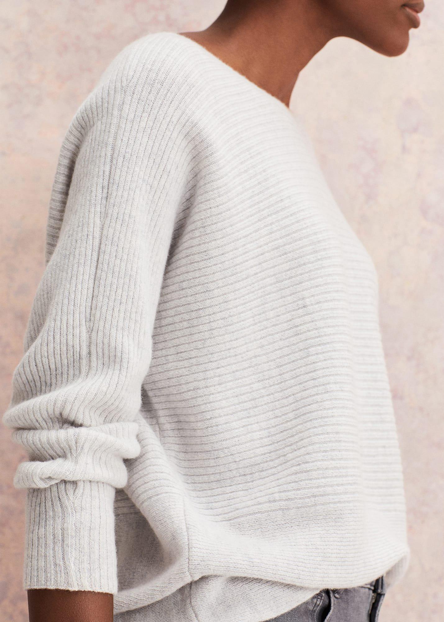 Isabella Ripple Wool Cashmere Jumper