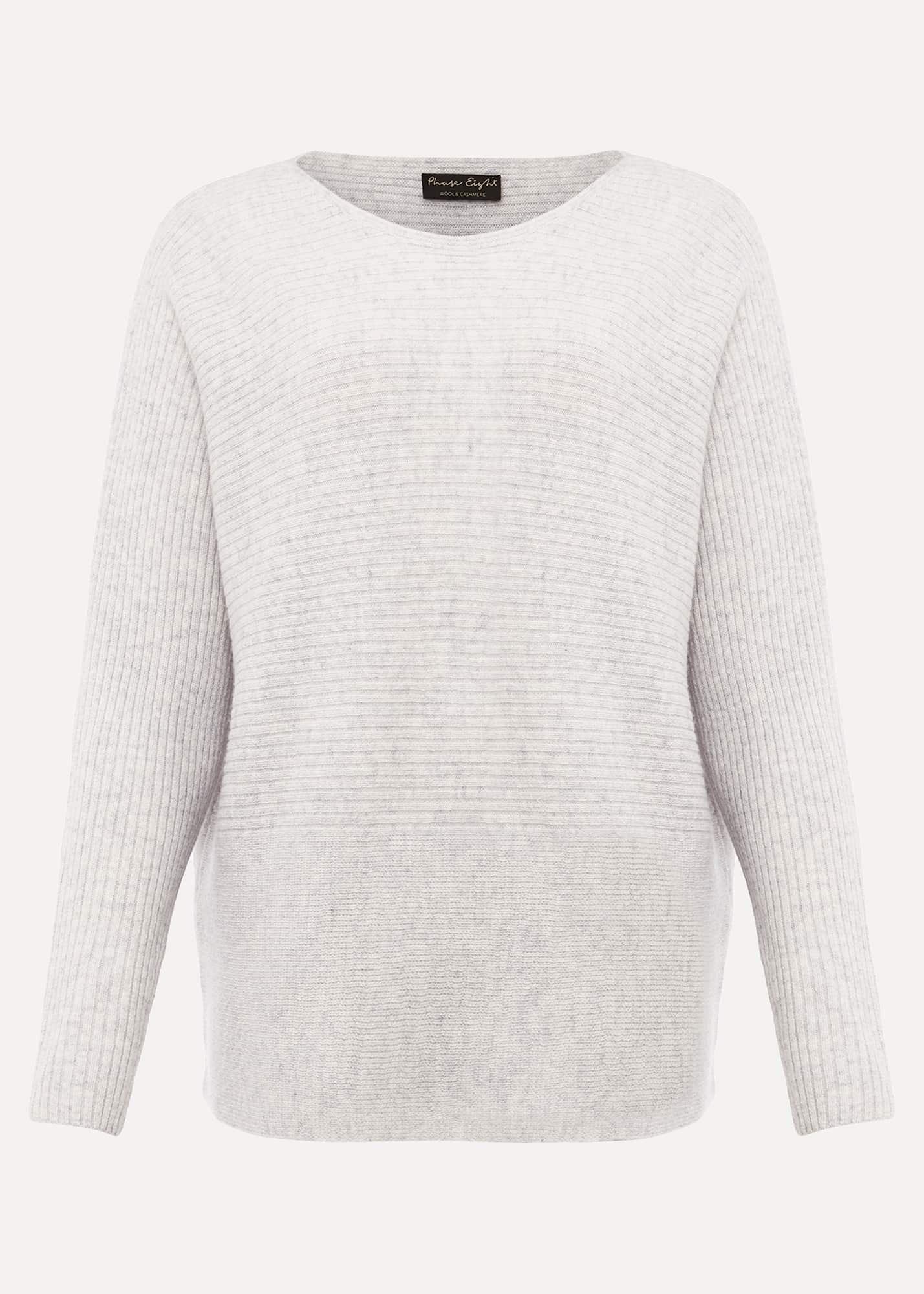 Isabella Ripple Wool Cashmere Jumper