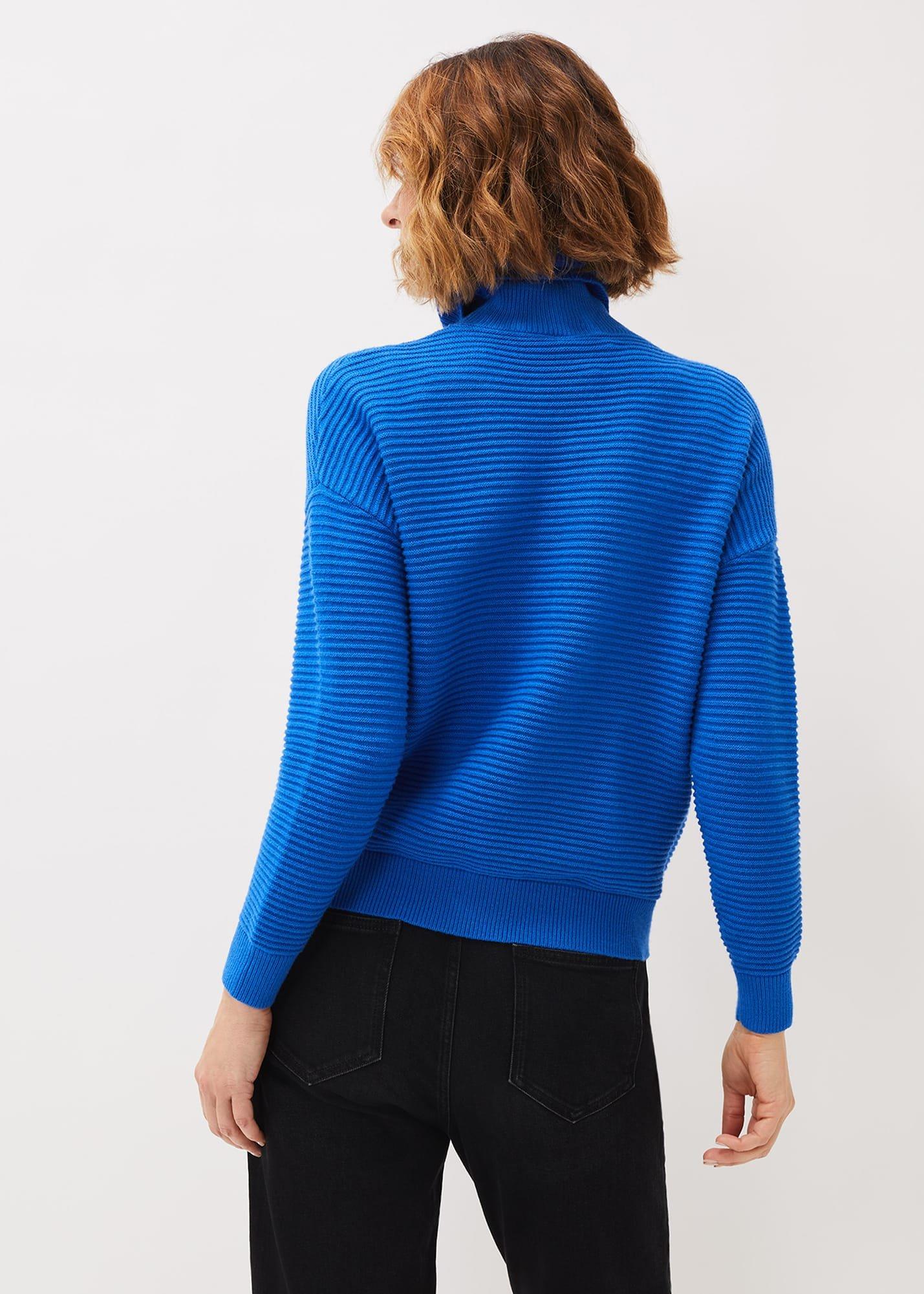 Rocco Ribbed Roll Neck Jumper