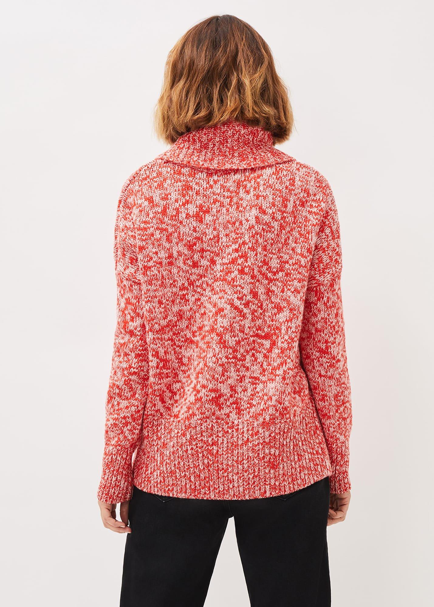 Rosia Melange Chunky Knit Jumper