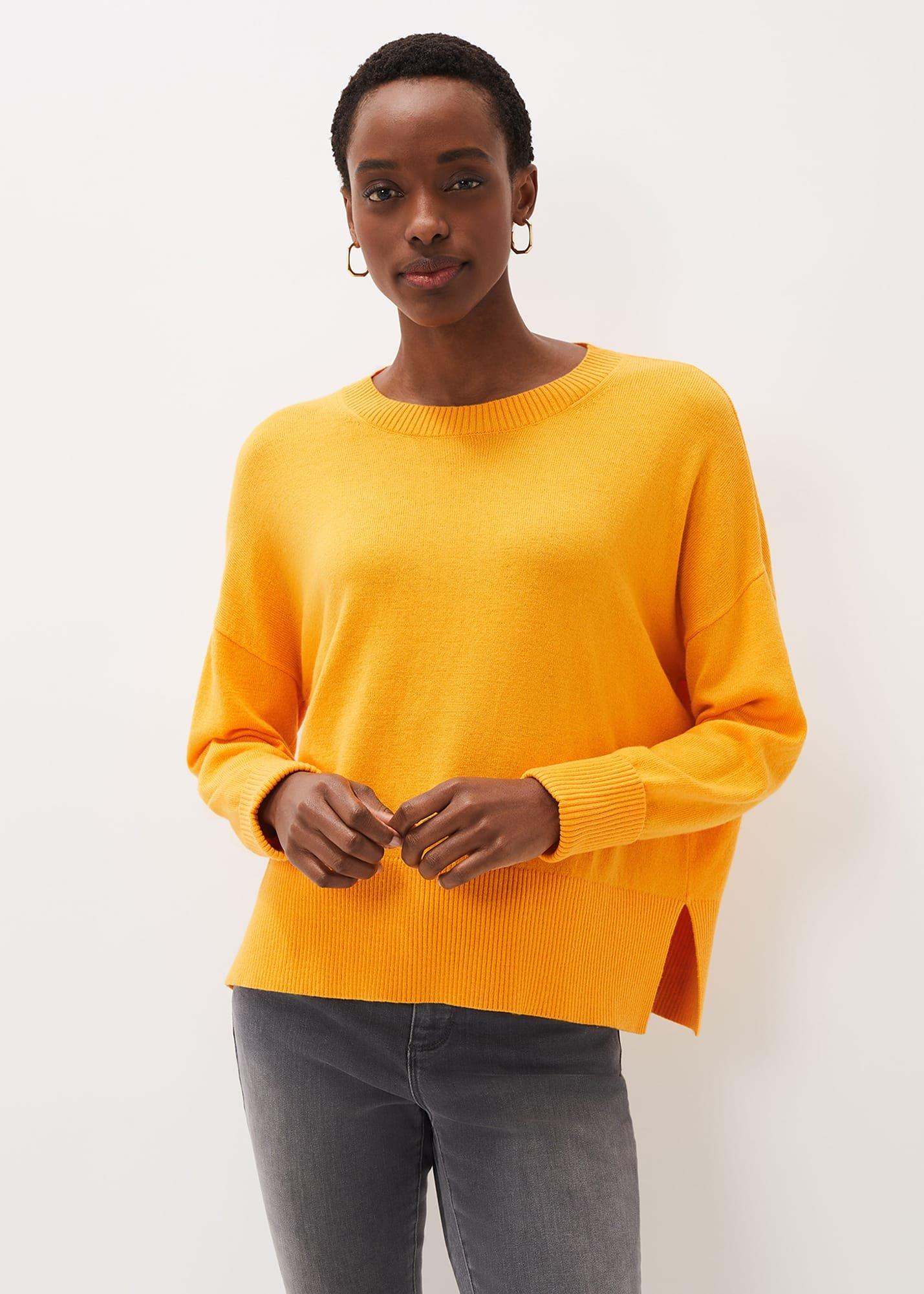 Yazin Boxy Knit Jumper