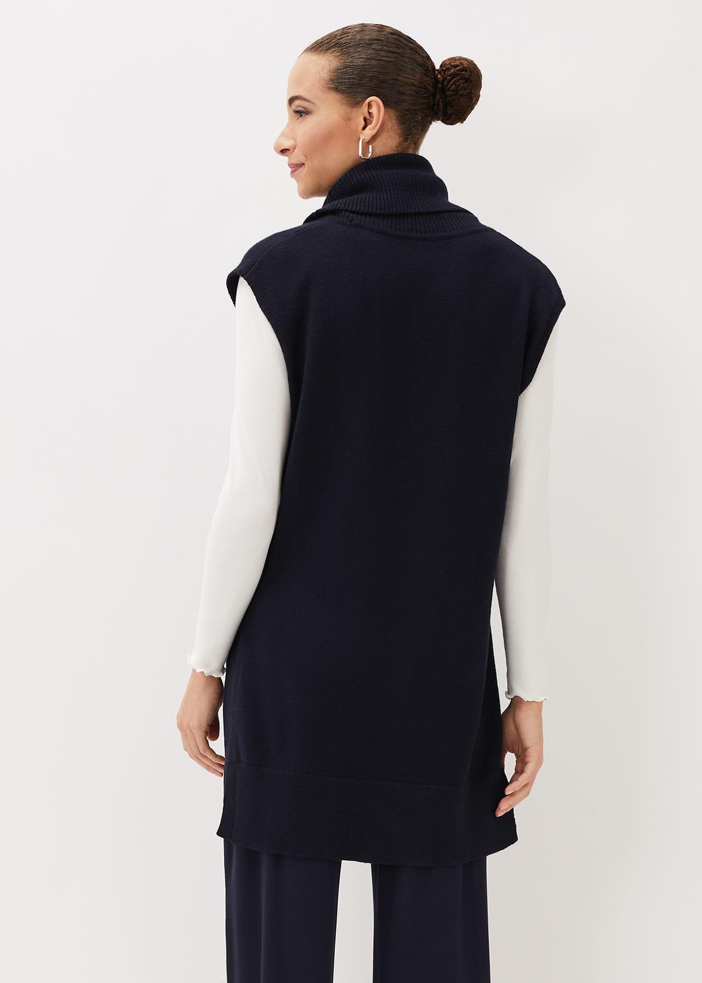 Kysa Knitted Sleeveless Tunic