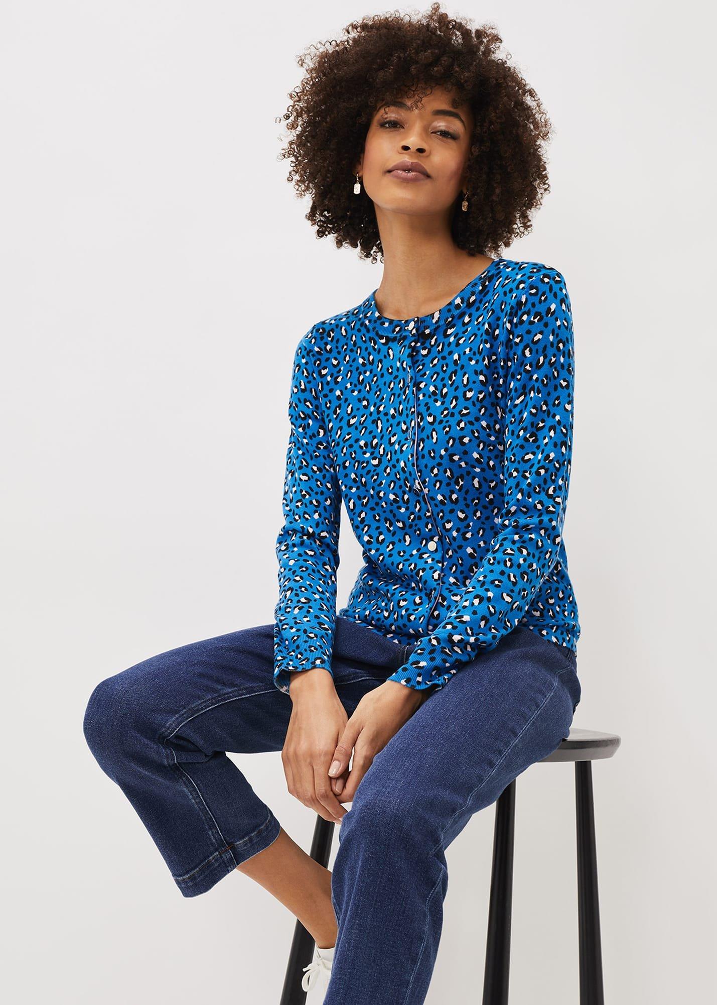 Jenny Animal Print Cardigan