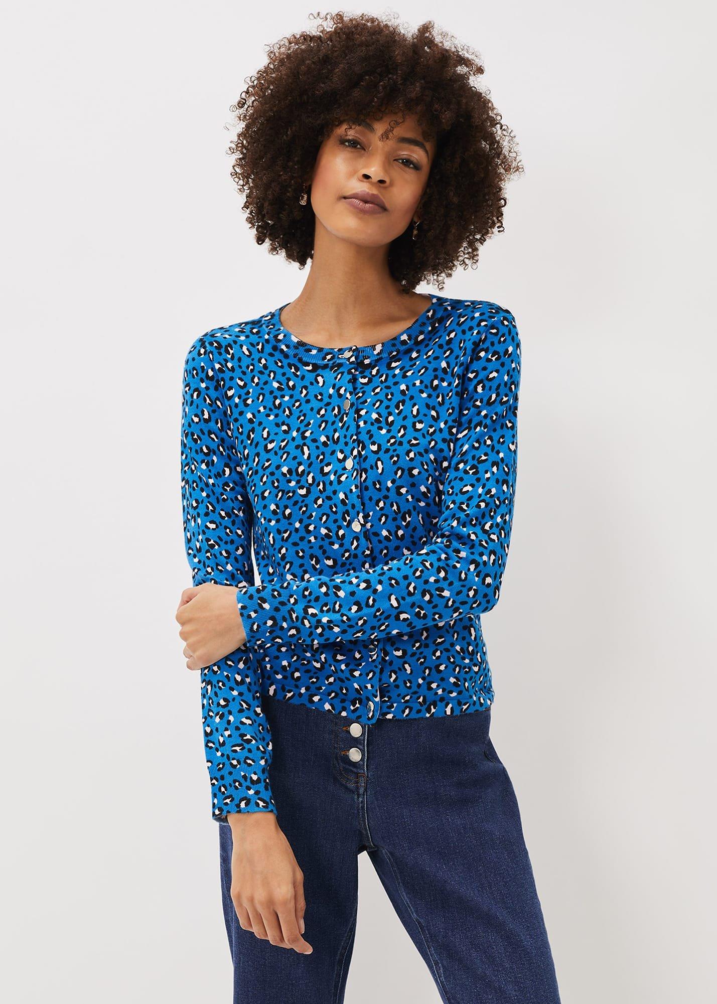 Jenny Animal Print Cardigan
