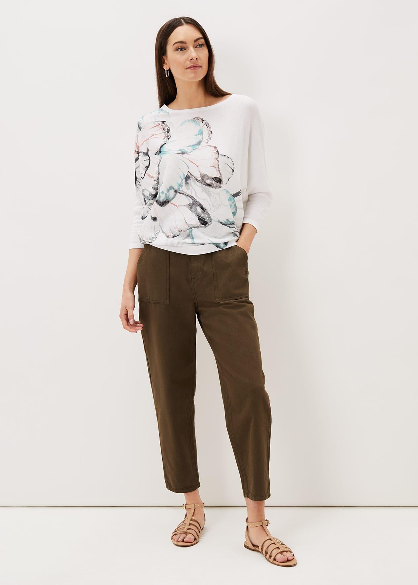 Jade Print Knit Jumper