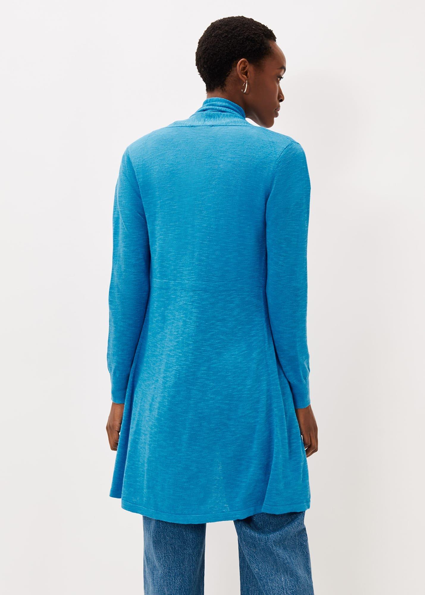 Louise Linen Longline Cardigan