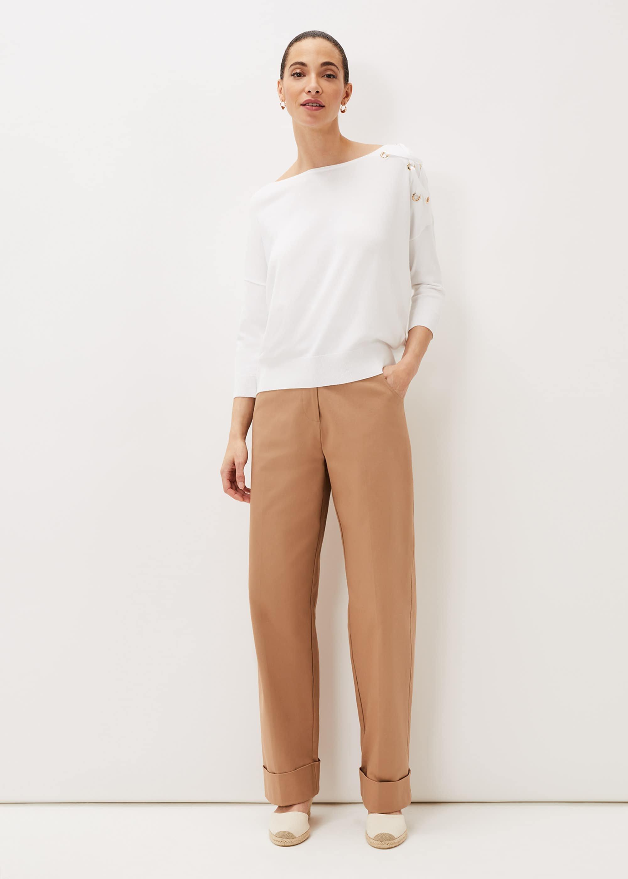 Janette Eyelet Knit Jumper