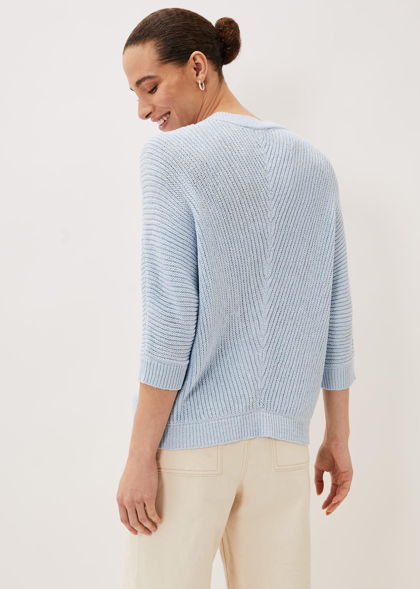 Pia V-Neck Ribbed Jumper