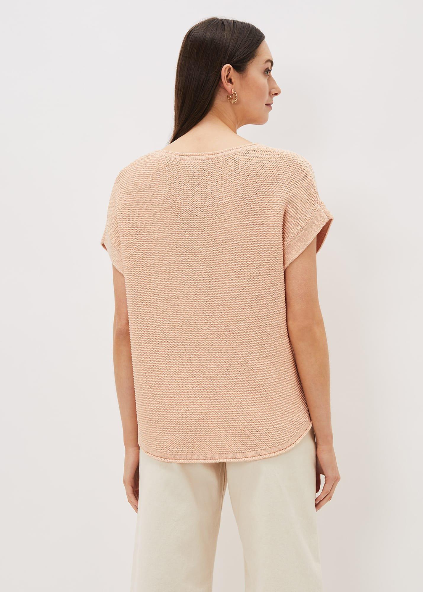 Lisa Short Sleeve Tape Knit
