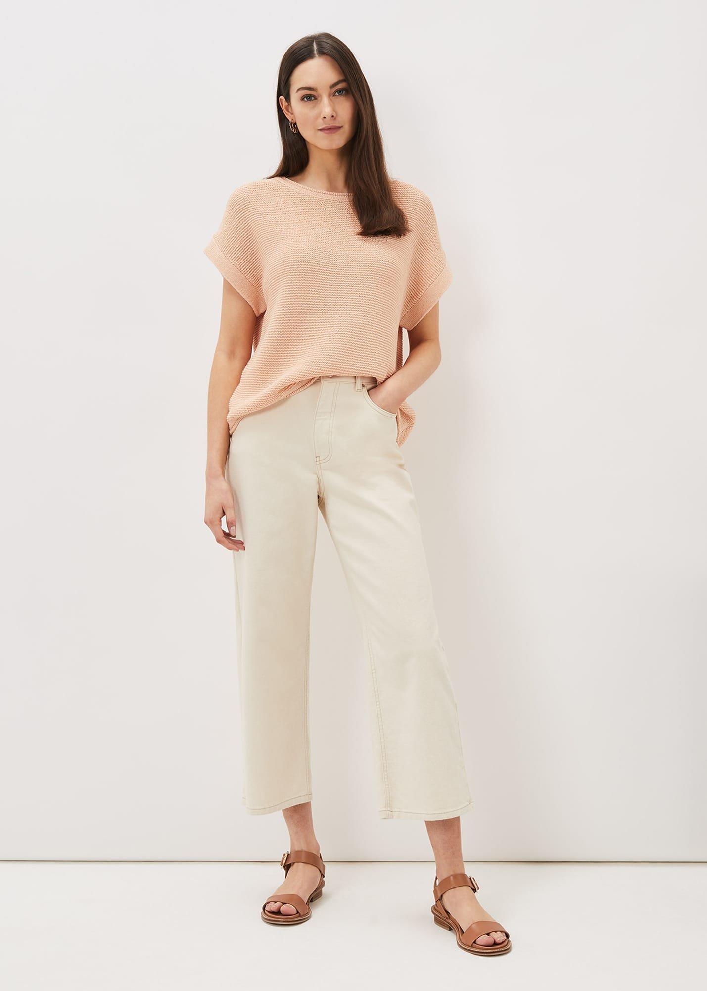 Lisa Short Sleeve Tape Knit