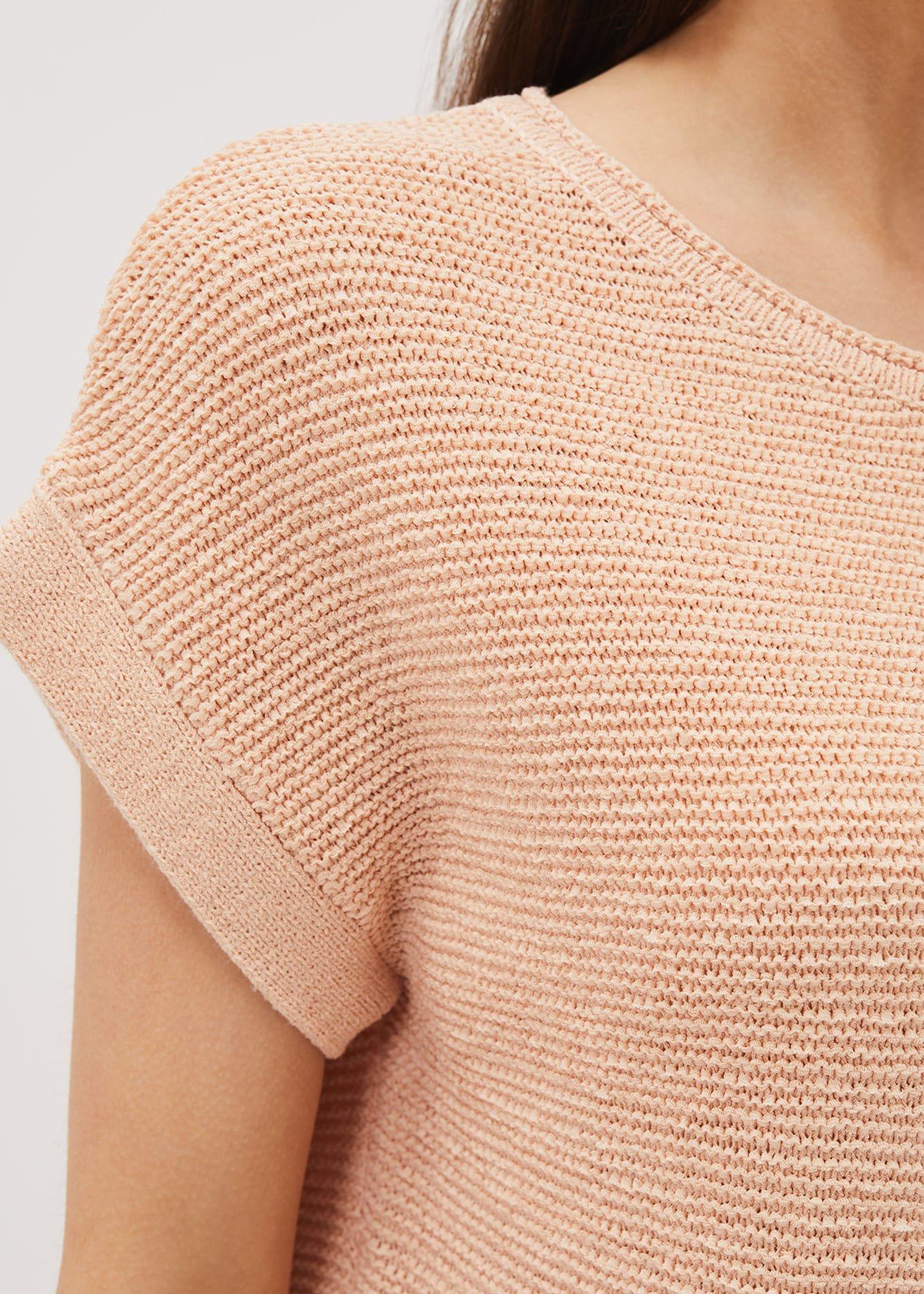 Lisa Short Sleeve Tape Knit