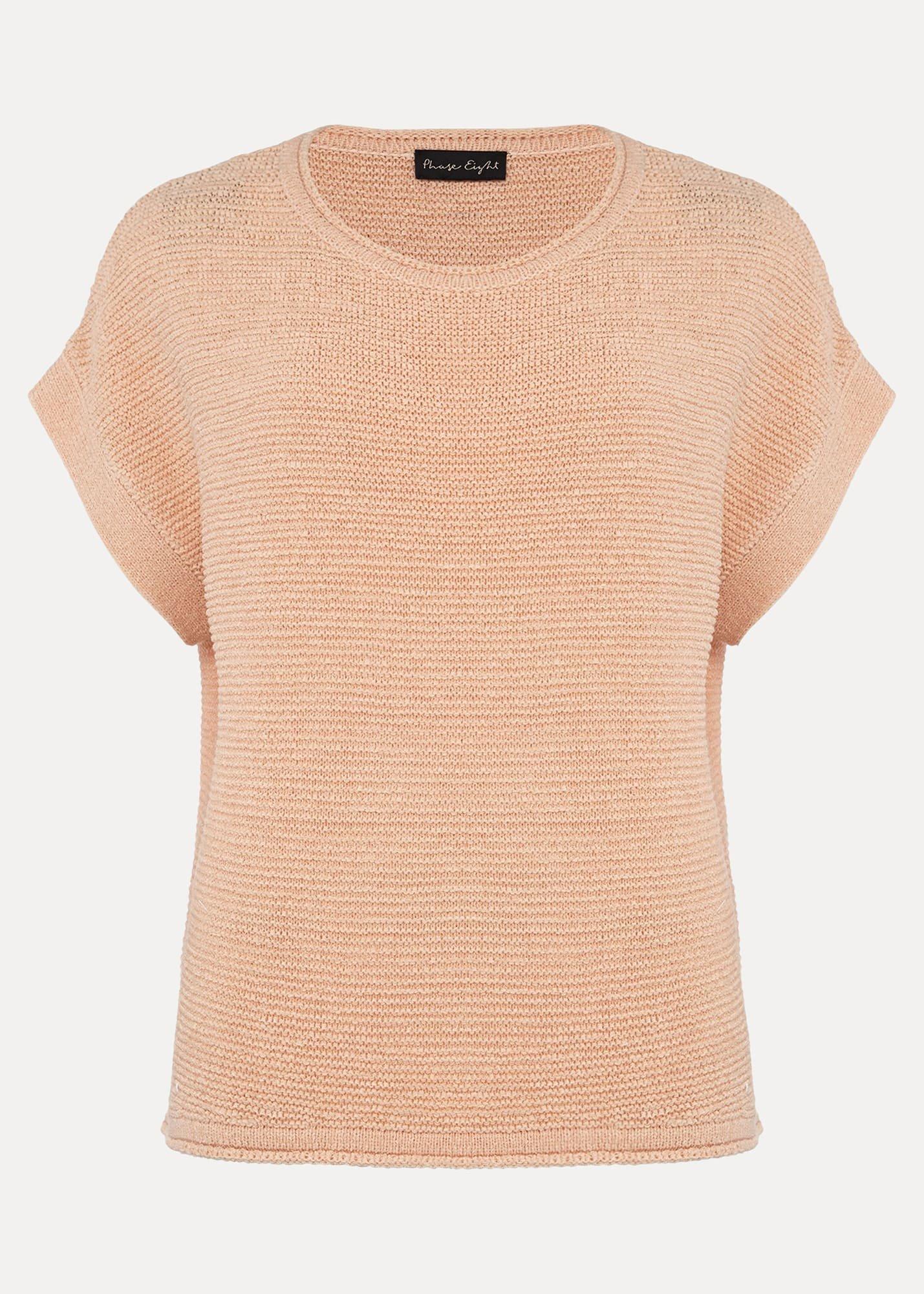 Lisa Short Sleeve Tape Knit