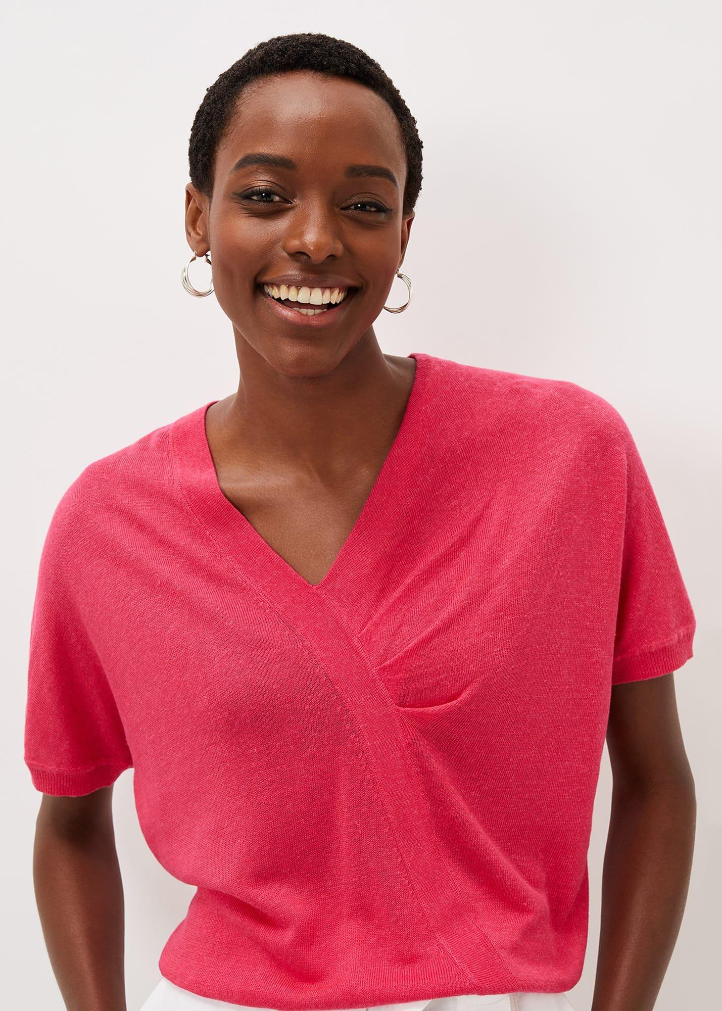 Josie Linen Knit Top